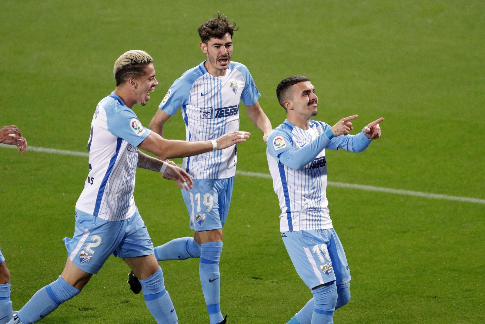 Las fotos del Málaga CF-Rayo Vallecano