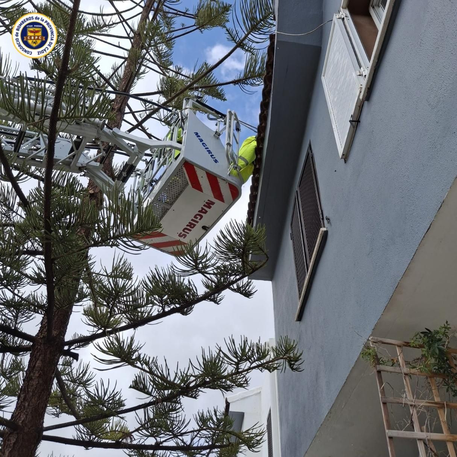 El municipio con mayor número de incidencias por el paso de la borrasca Konrad fue Algeciras.