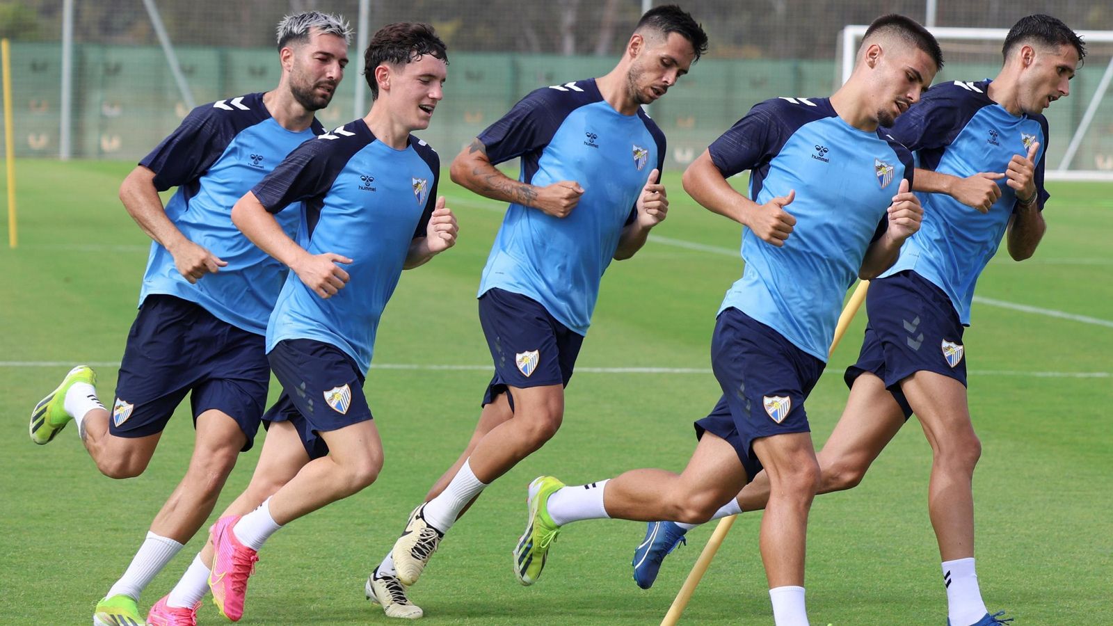 El Málaga CF prueba la Ciudad Deportiva de Arraijanal