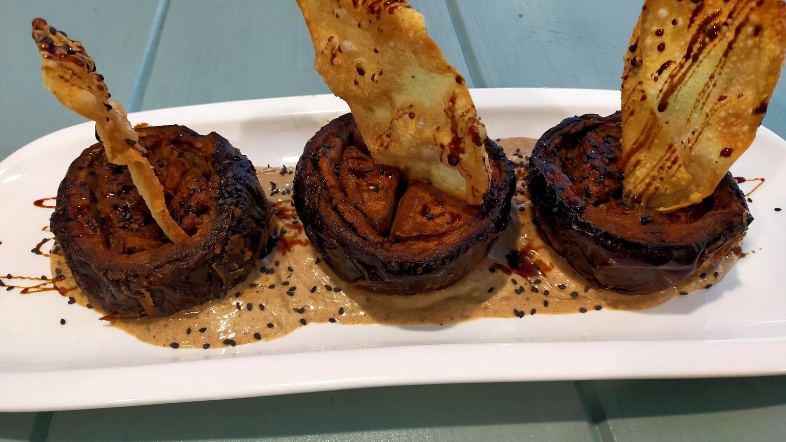 Las berenjenas de la Picoteca 3 maneras son únicas.