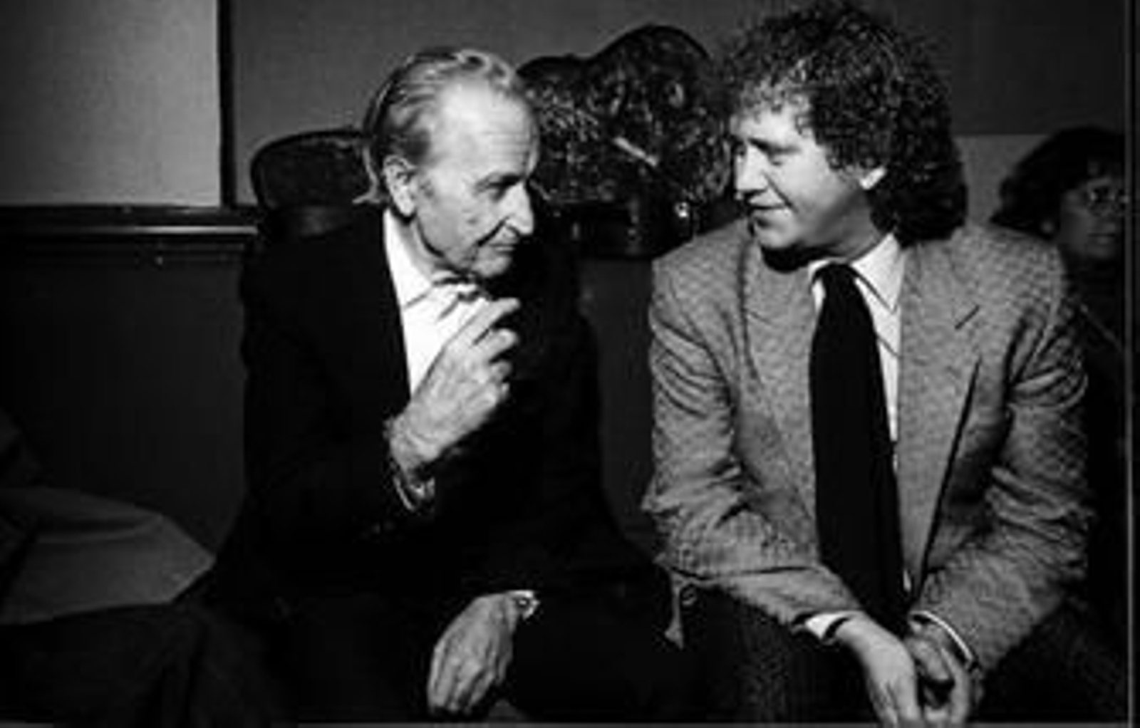 Enrique Orozco (izquierda), junto a Merenguito.