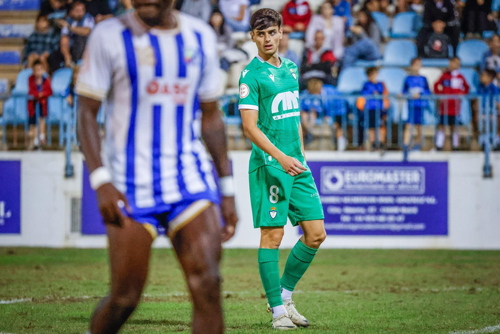 Soma tuvo algunos minutos en el segundo acto ante el CF Motril.