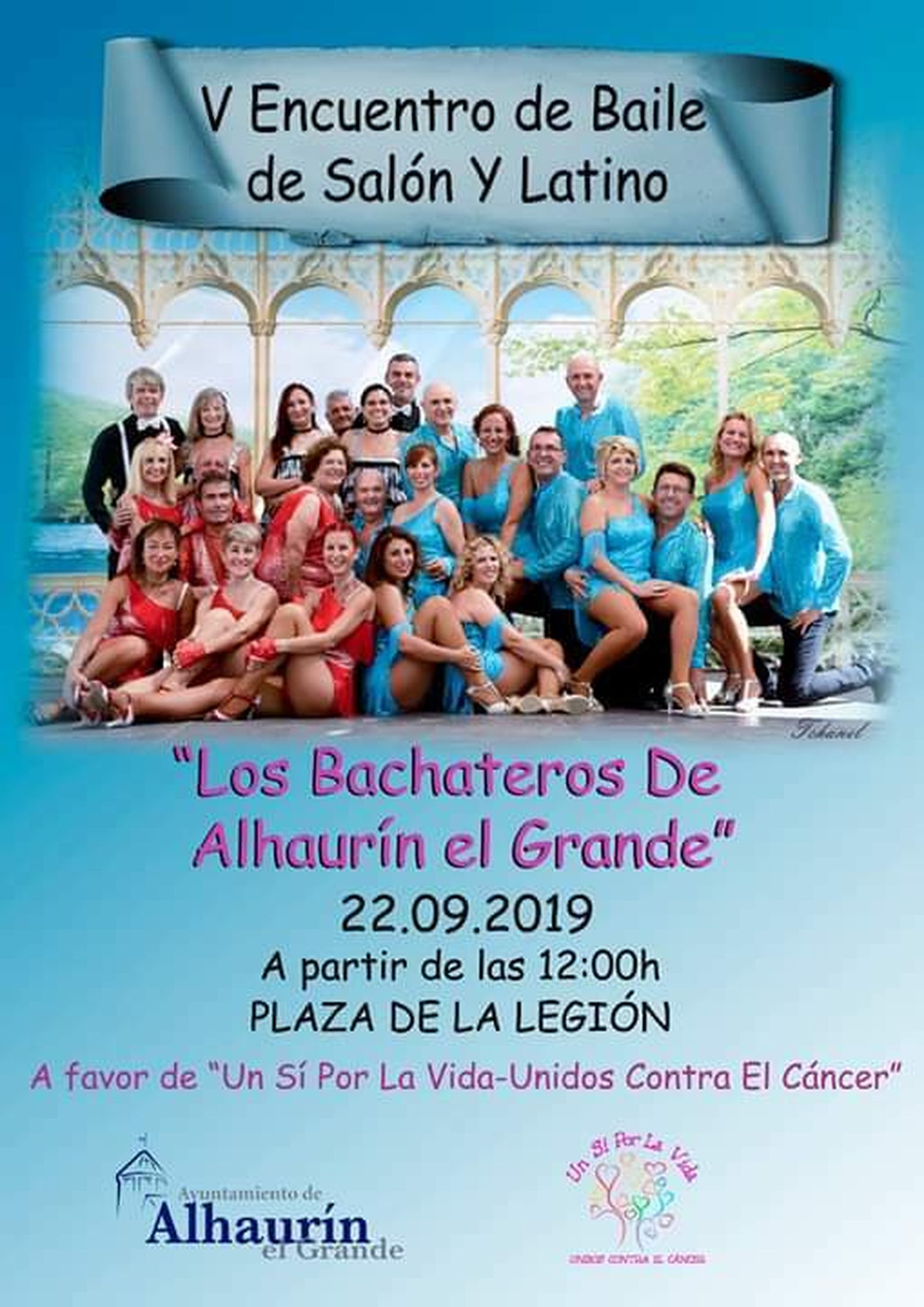 Cartel del Encuentro de Baile de Salón y Latino.