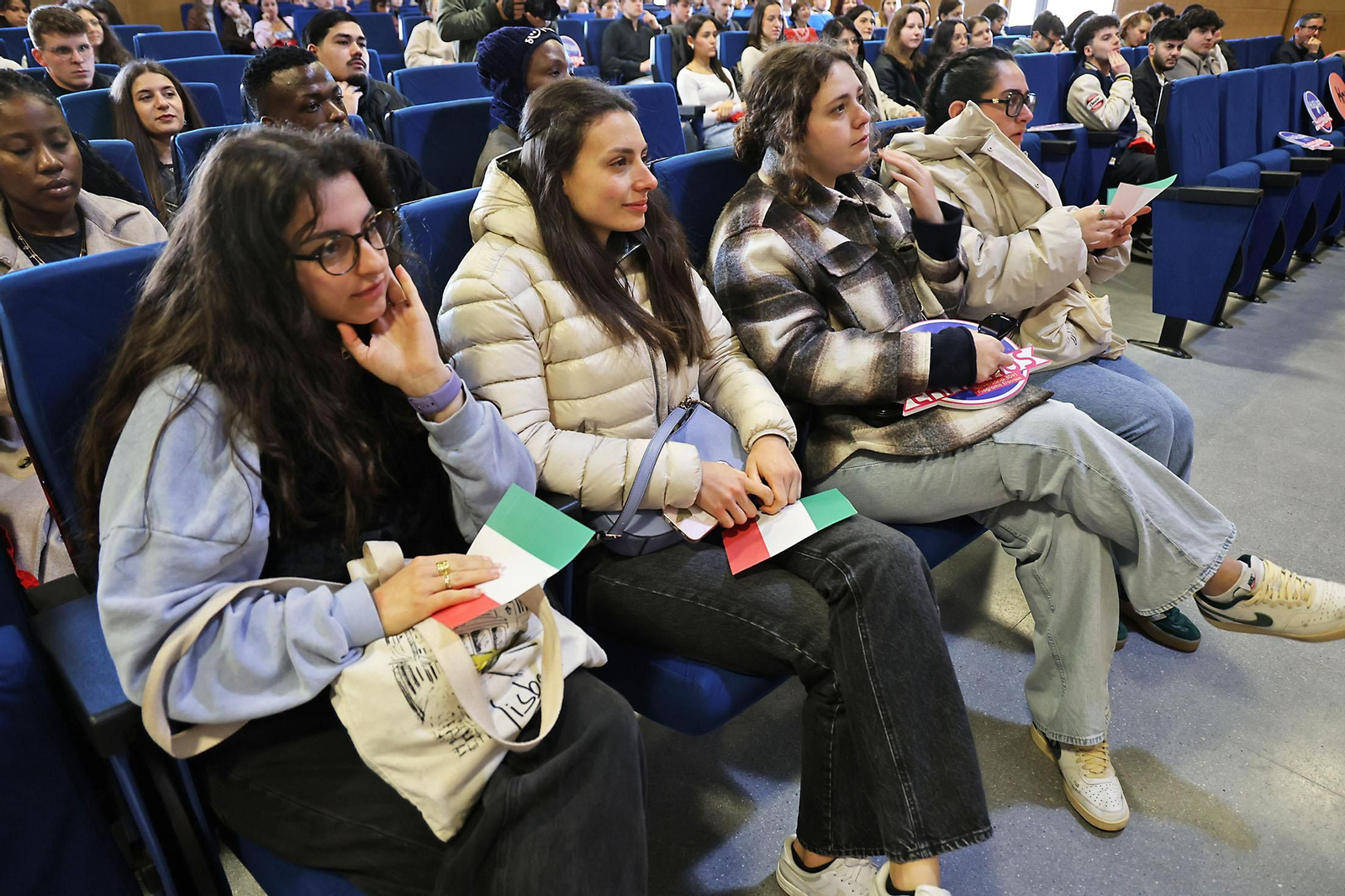 Imágenes de la bienvenida a estudiantes Erasmus de la Universidad de Huelva