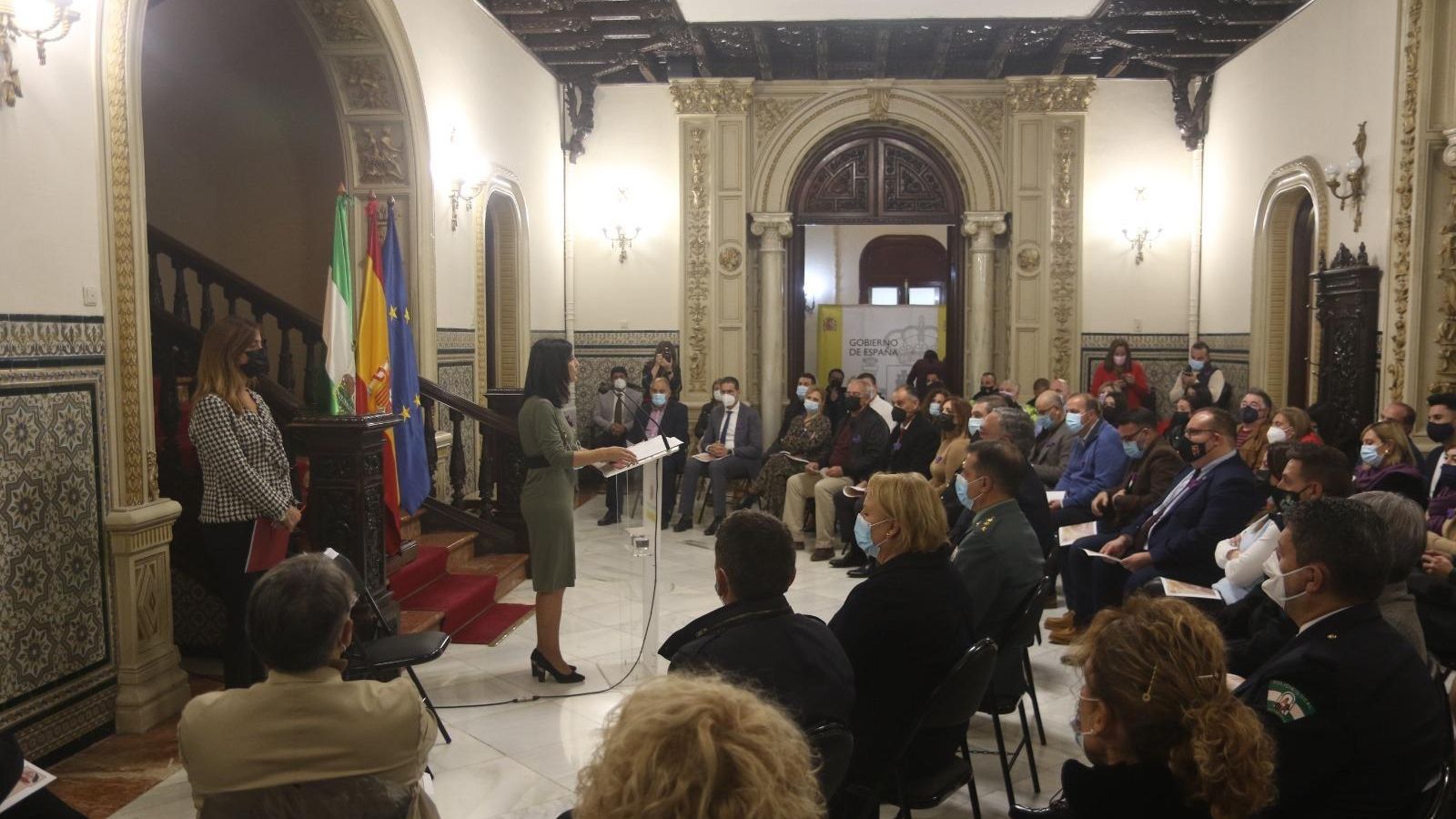 Acto en la subdelegación del Gobierno en Granada