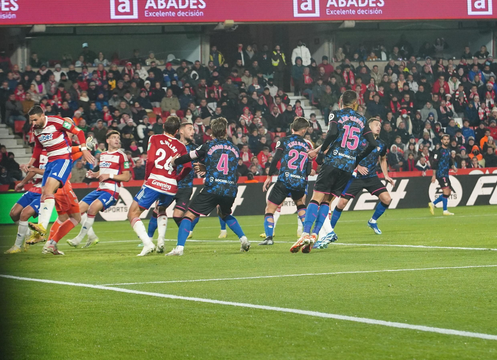 Las imágenes del Granada CF - Sevilla FC
