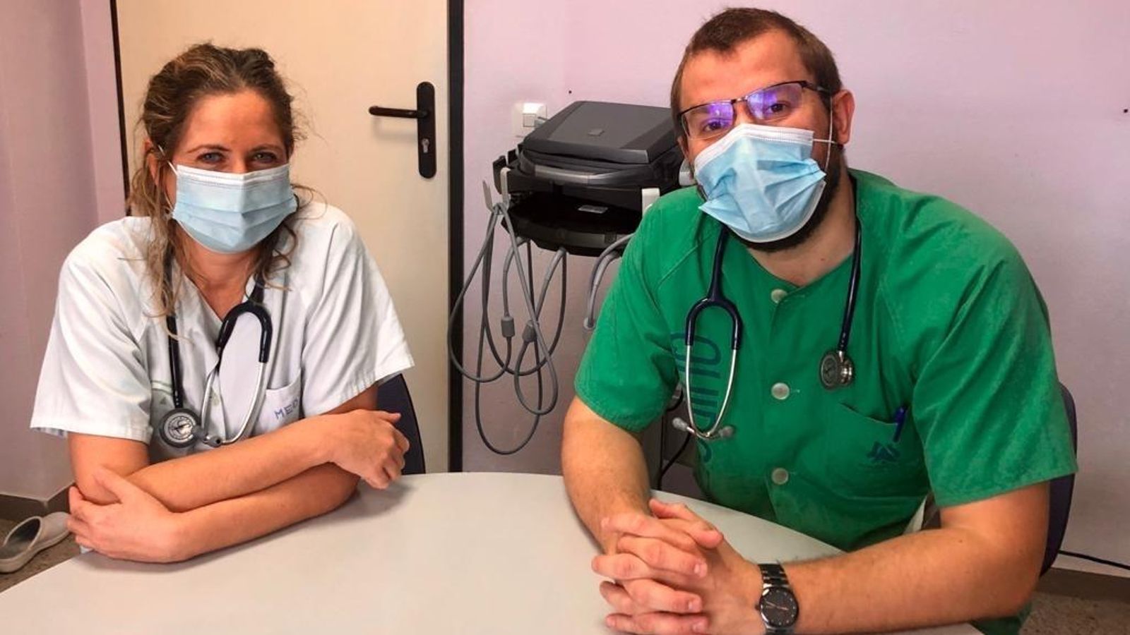 Cristina Borrachero y Francisco Muñoz.