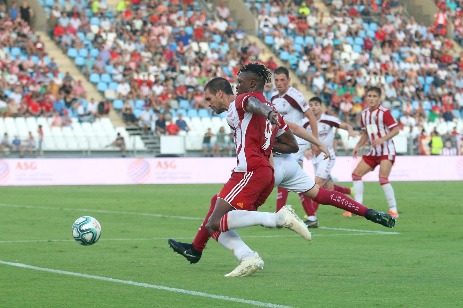 Las imágenes del UD Almería-Albacete (3-0)