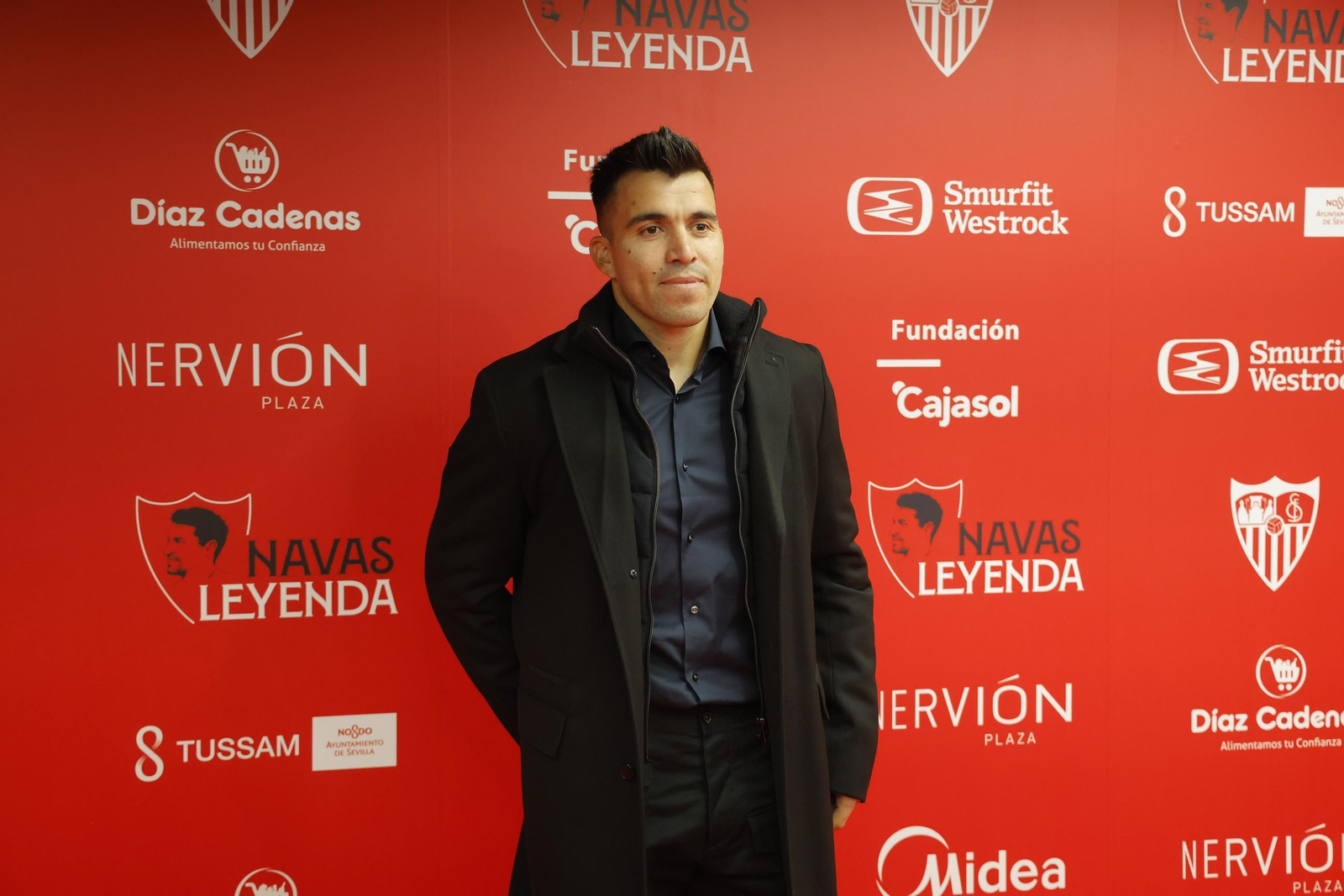 La alfombra roja en el homenaje a Jesus Navas