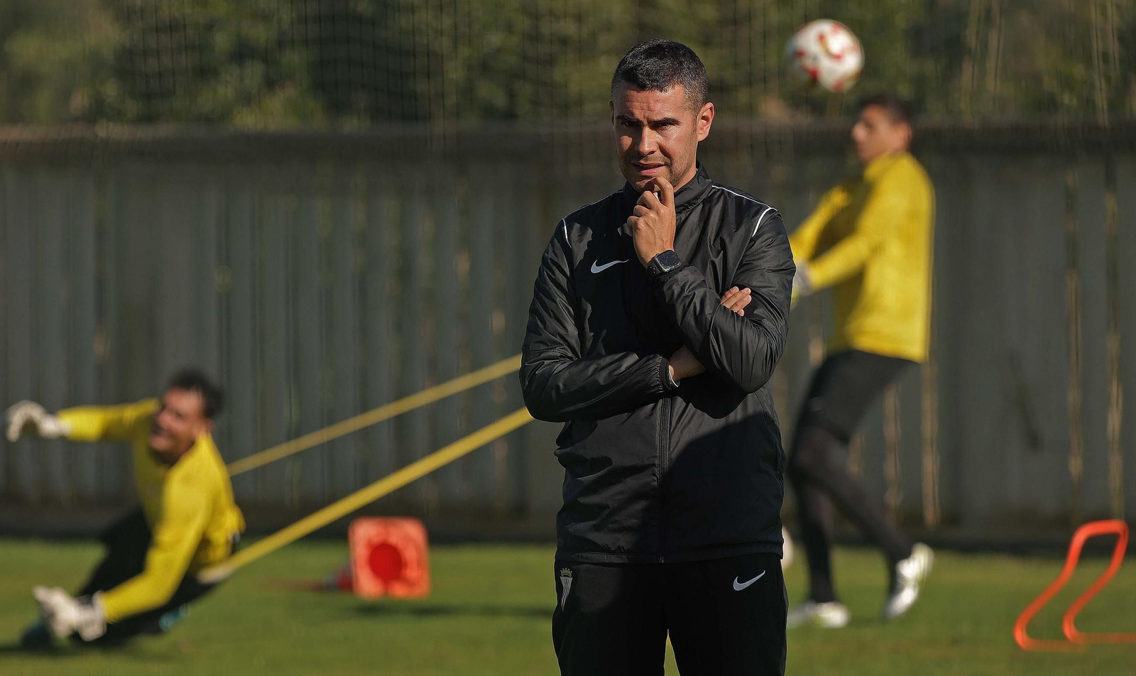 Fotos del entrenamiento del Algeciras preparatorio al partido del domingo en Marbella