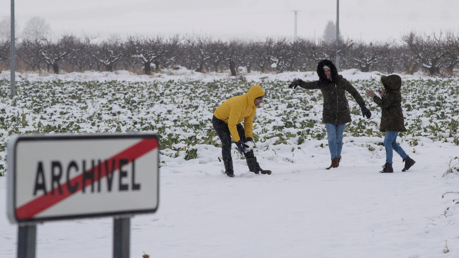 Las imágenes blancas que ha dejado la nieve en toda España