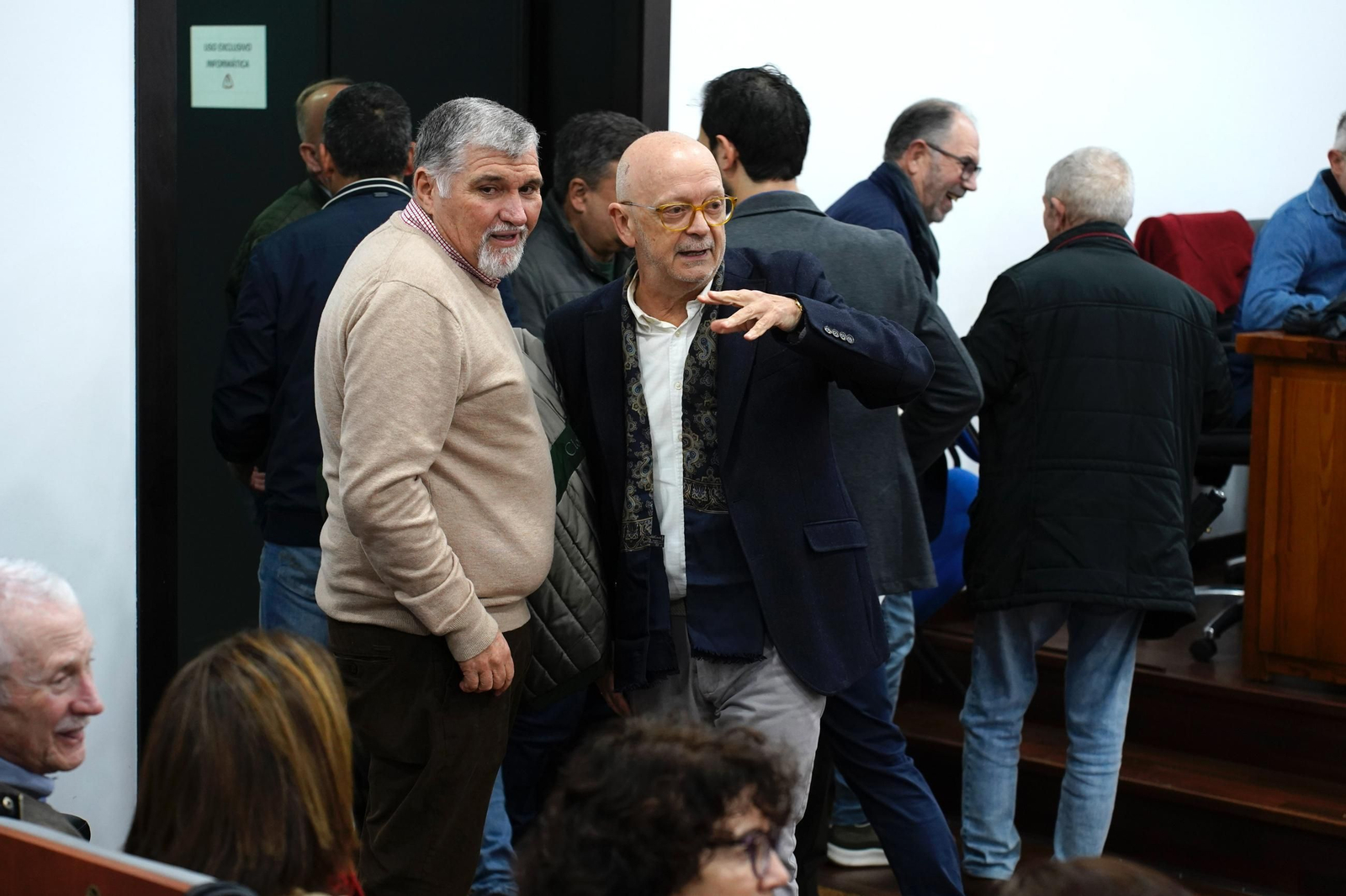 Fotos de la presentación del libro sobre `Los mitos del fin del mundo´