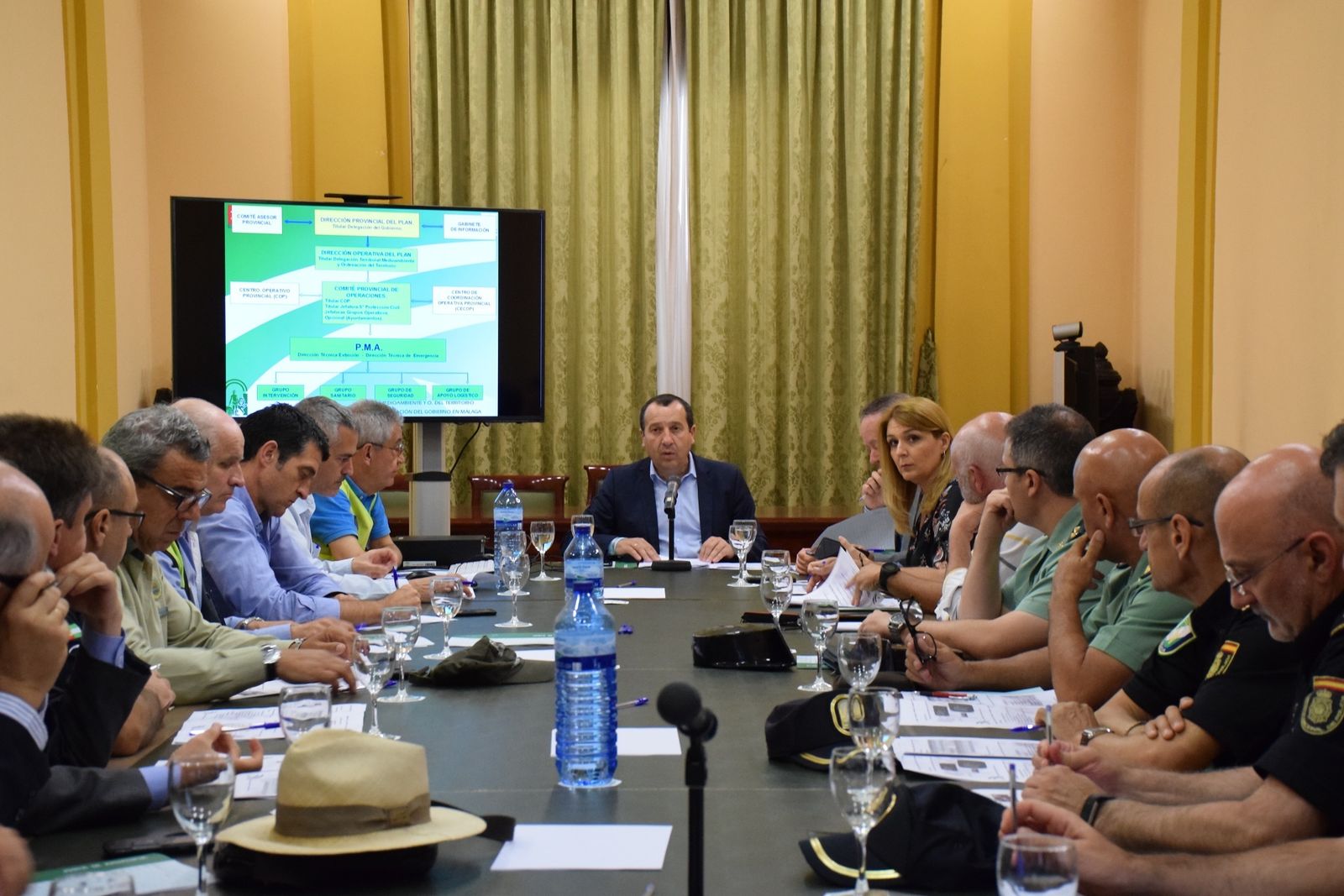 Presentación del Plan Infoca este miércoles.