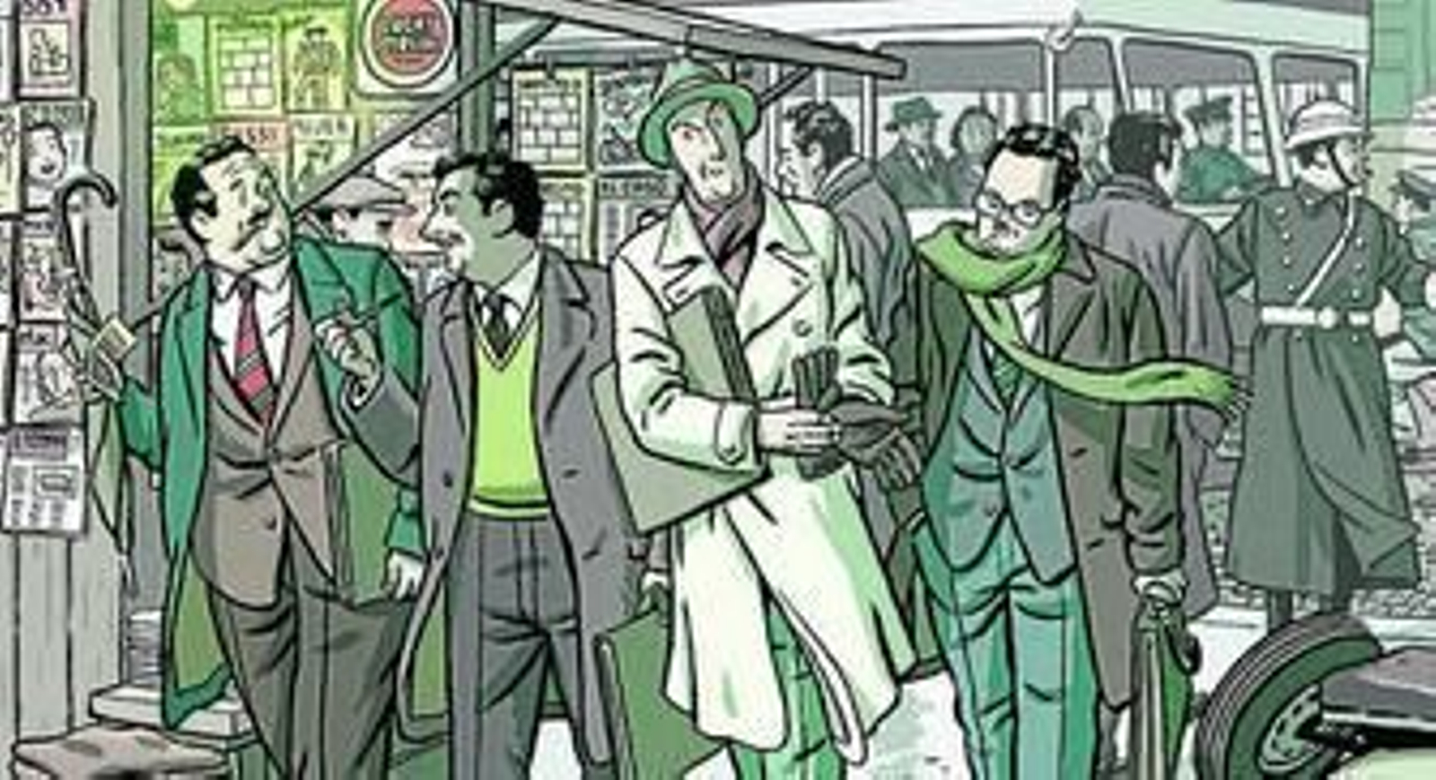 Portada de El invierno del dibujante, de Paco Roca, uno de los cómics de los que hablará José Luis Vidal.