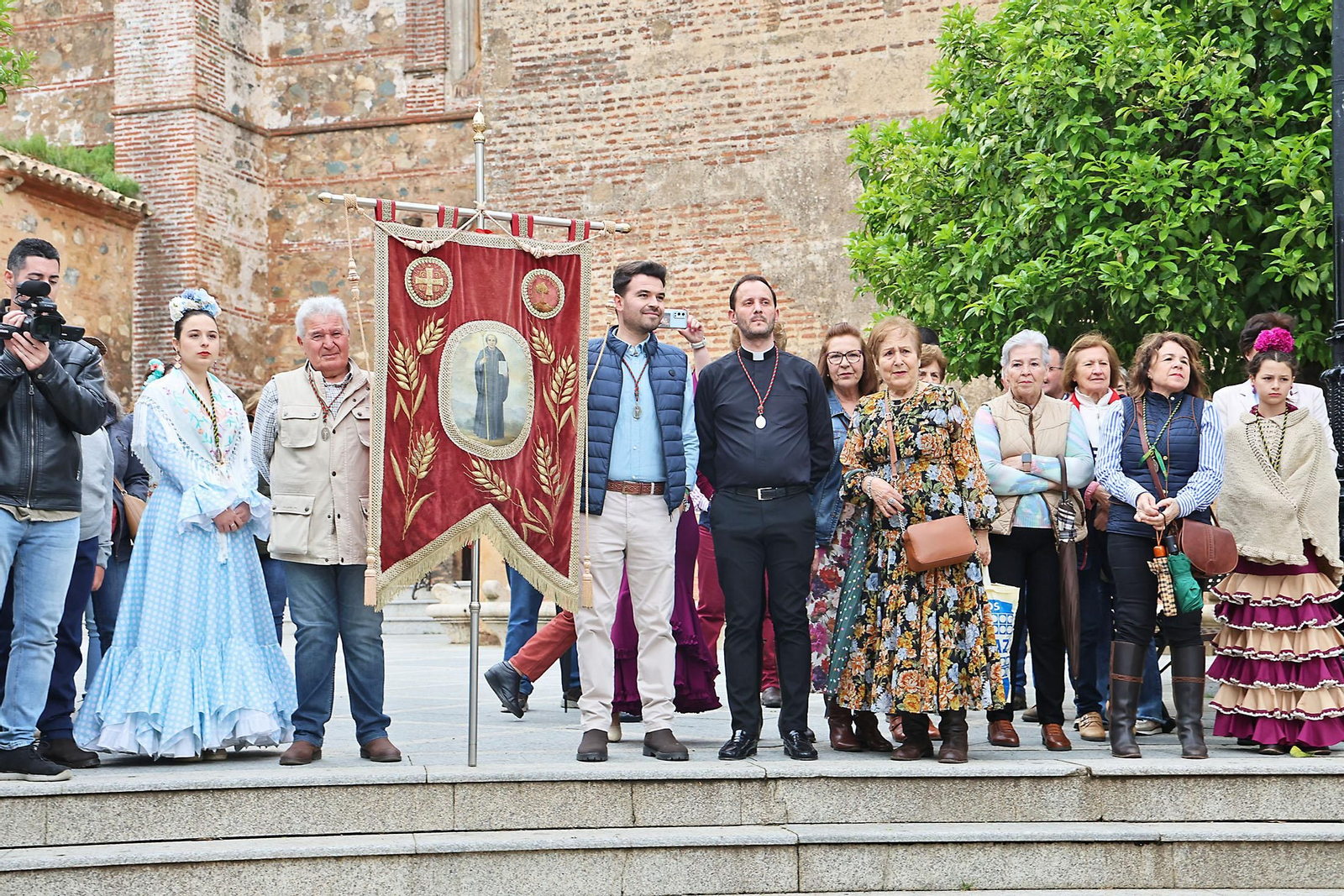 Las imágenes de la romería de San Benito Abad en el Cerro del Andévalo de Huelva