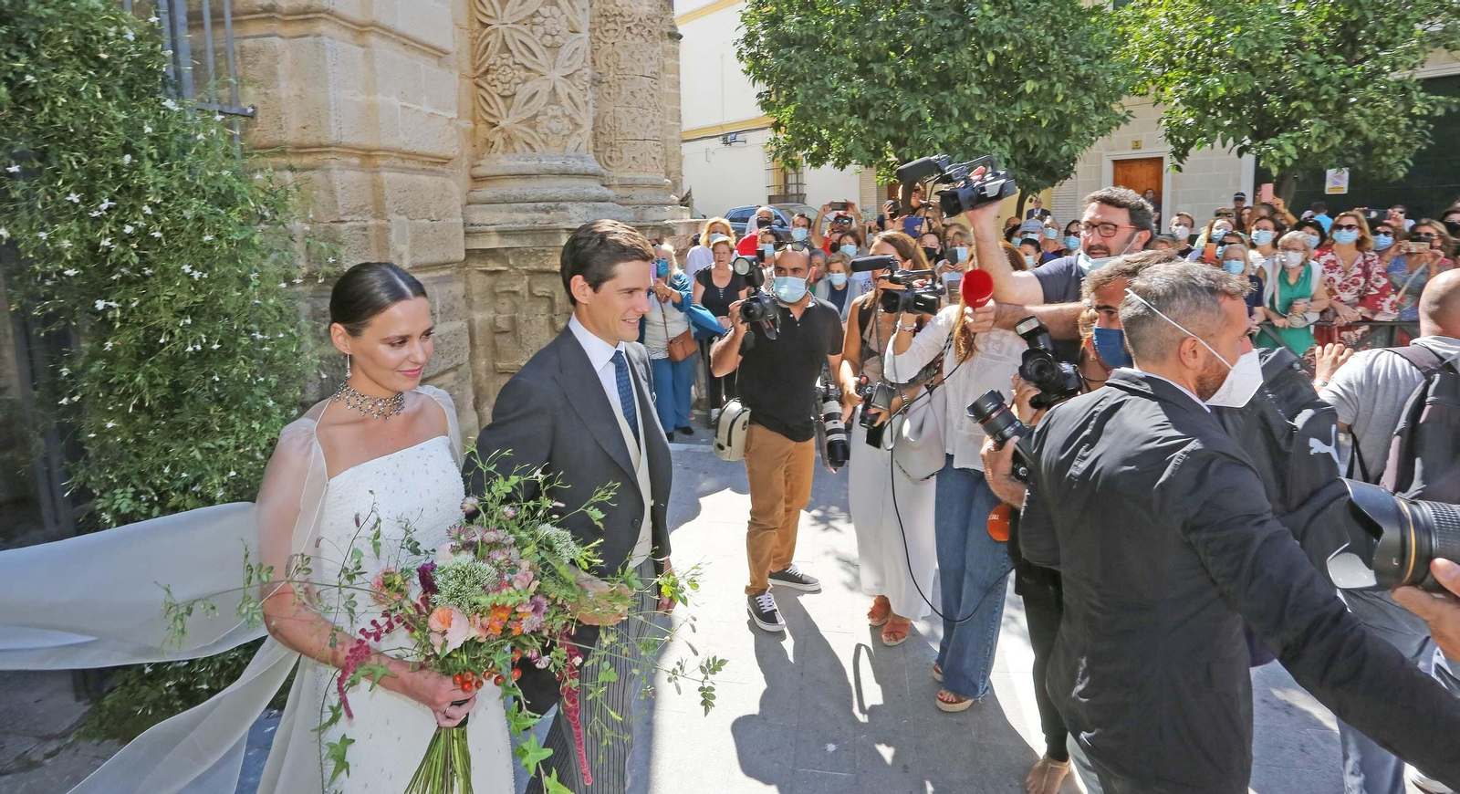 Las mejores imágenes de la boda de Claudia Osborne y José Entrecanales en Jerez