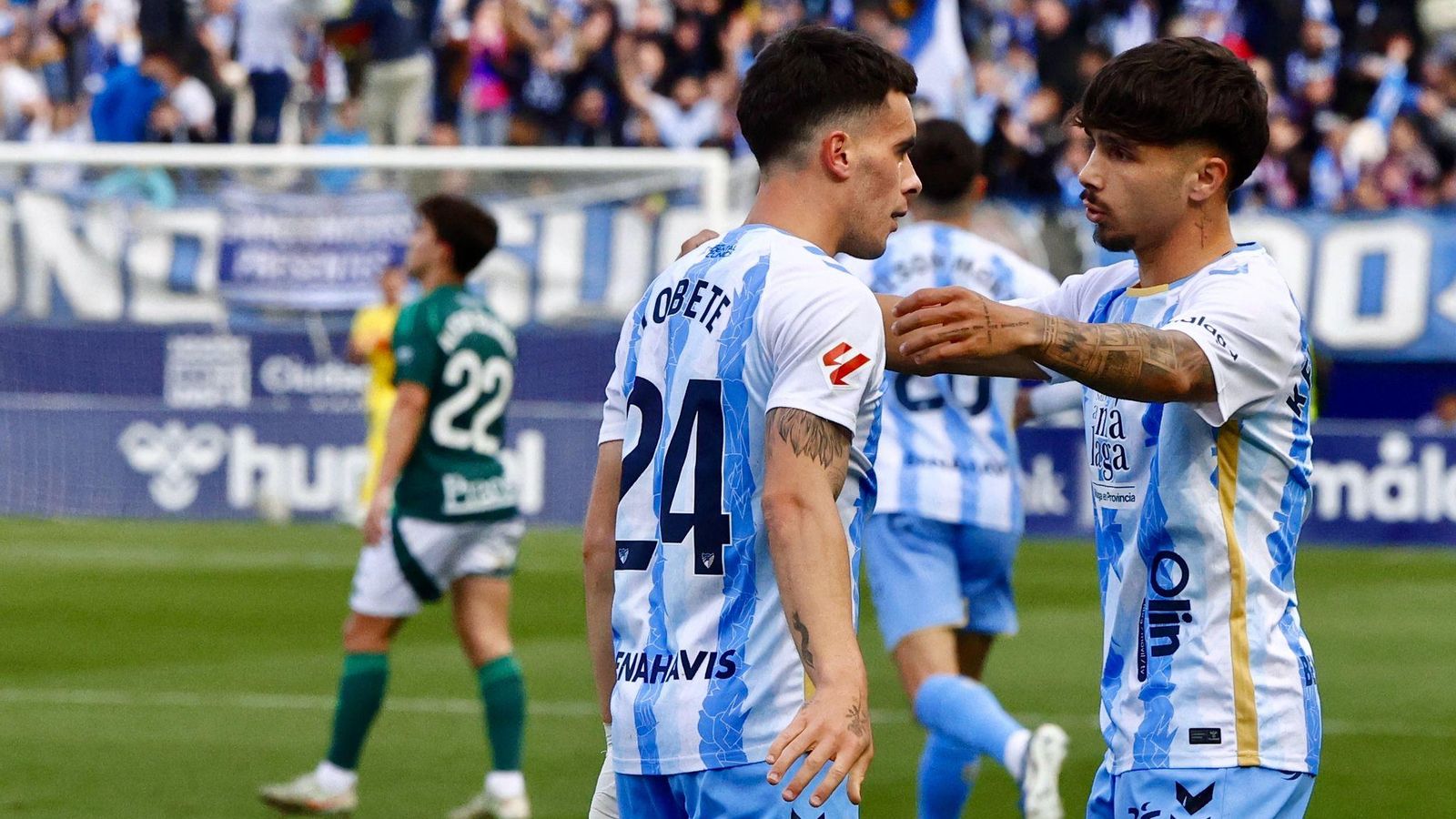 El Málaga CF-Racing de Ferrol, en fotos