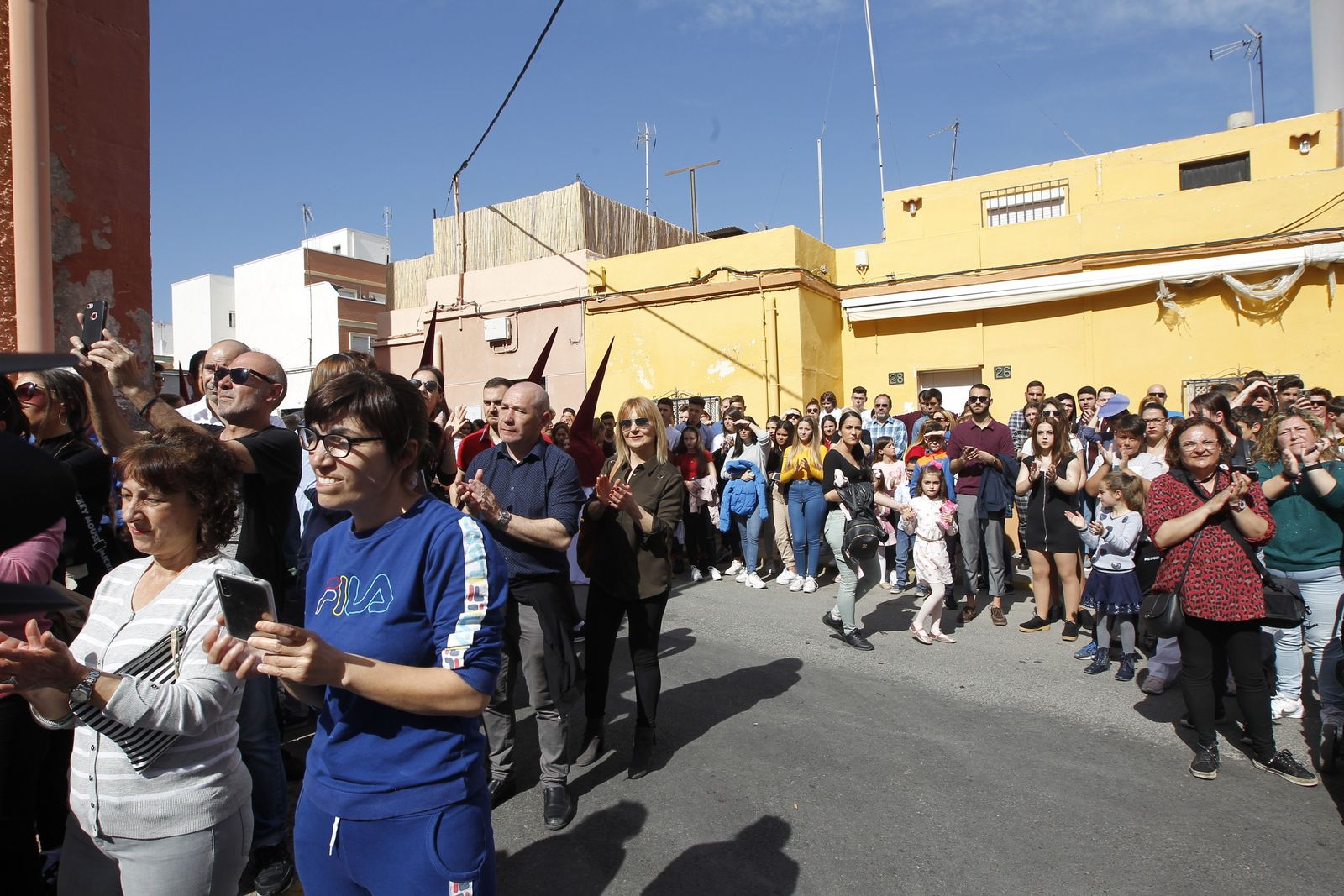 Imágenes de la Procesión de Coronación. Barrio de Los Molinos. Semana Santa Almería 2019