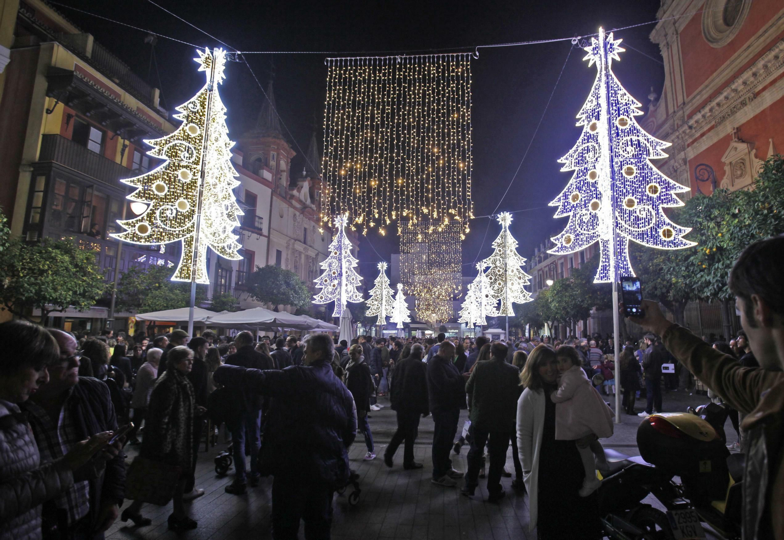 Sevilla estrena iluminación navideña
