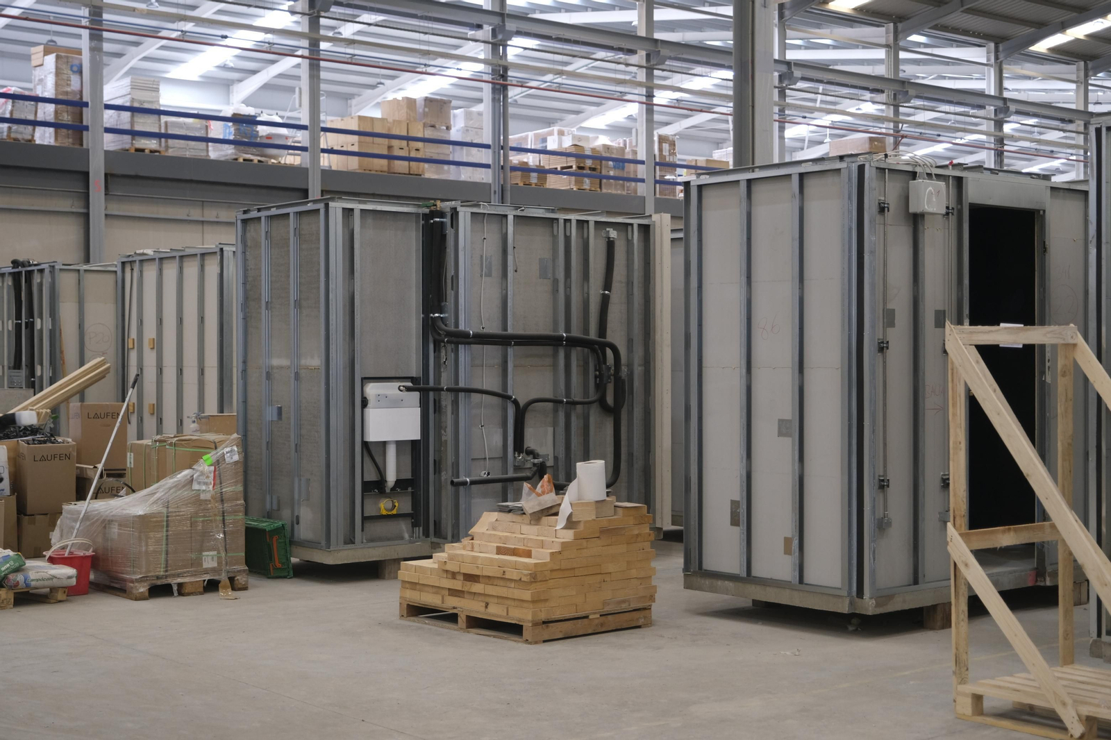 Bendición de las instalaciones de Hydrodiseño, en Huércal Overa (Almería)