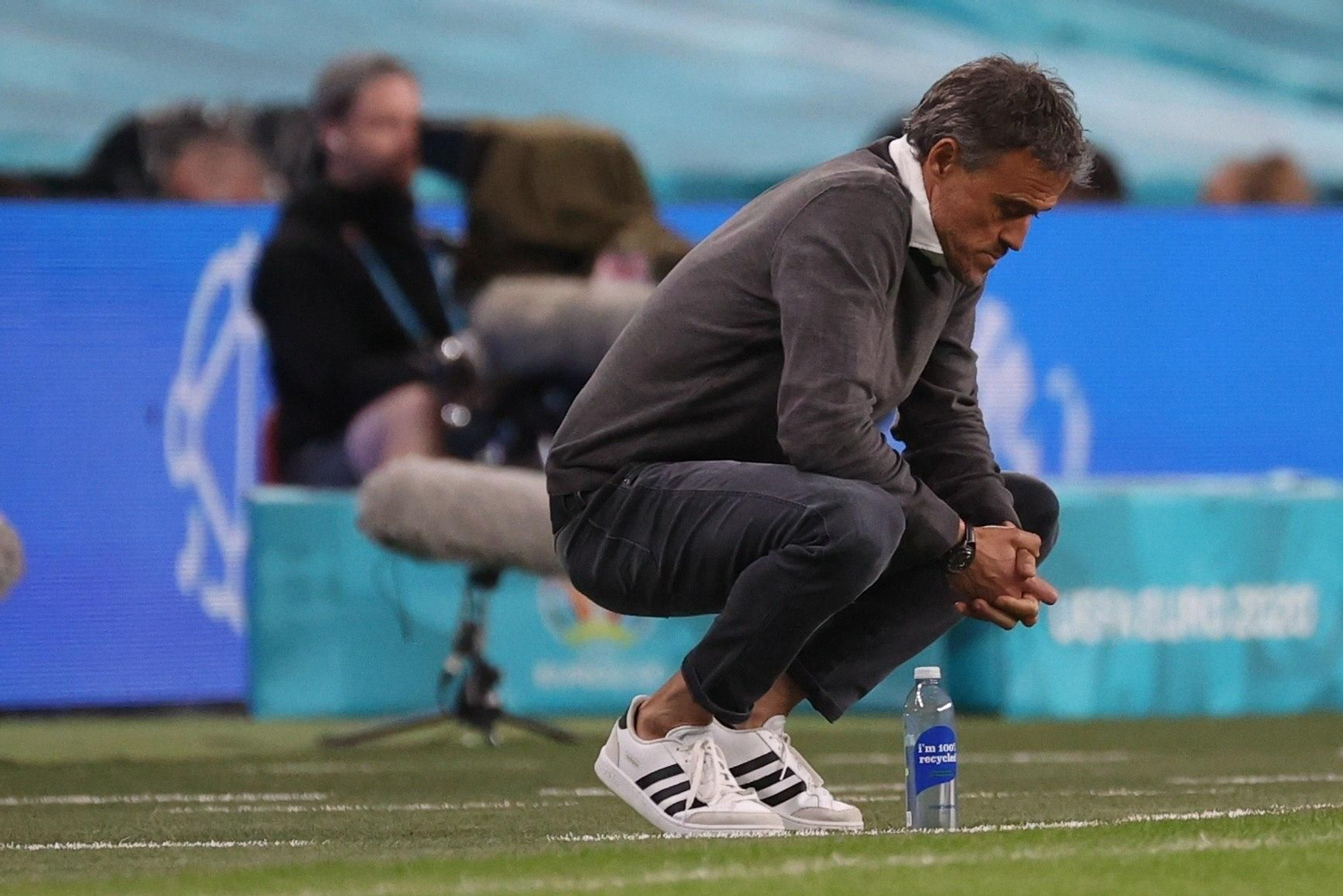 Las imágenes de la semifinal Italia-España de Eurocopa