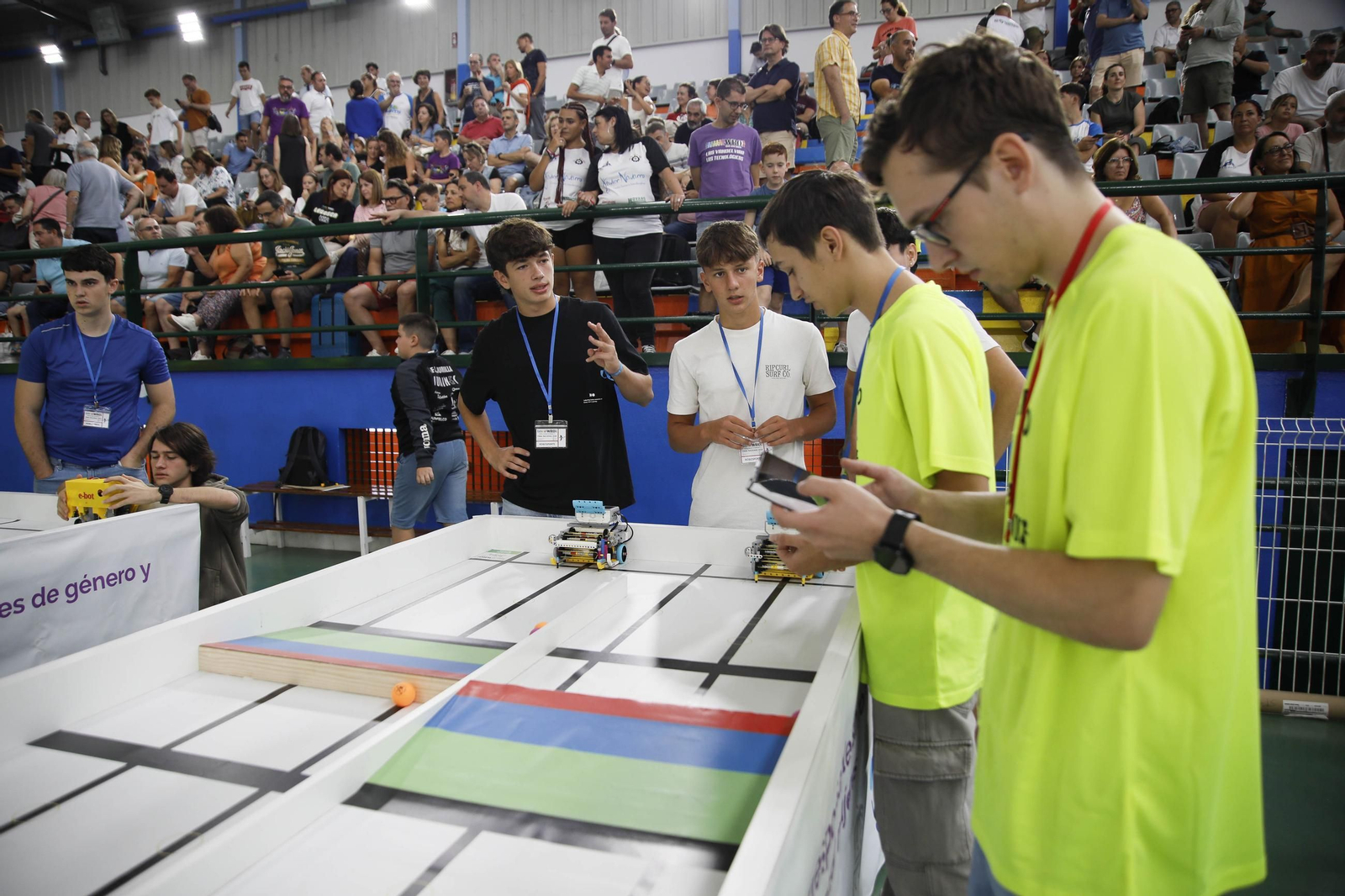 Las imágenes del World robot olympiad en Huércal de Almería