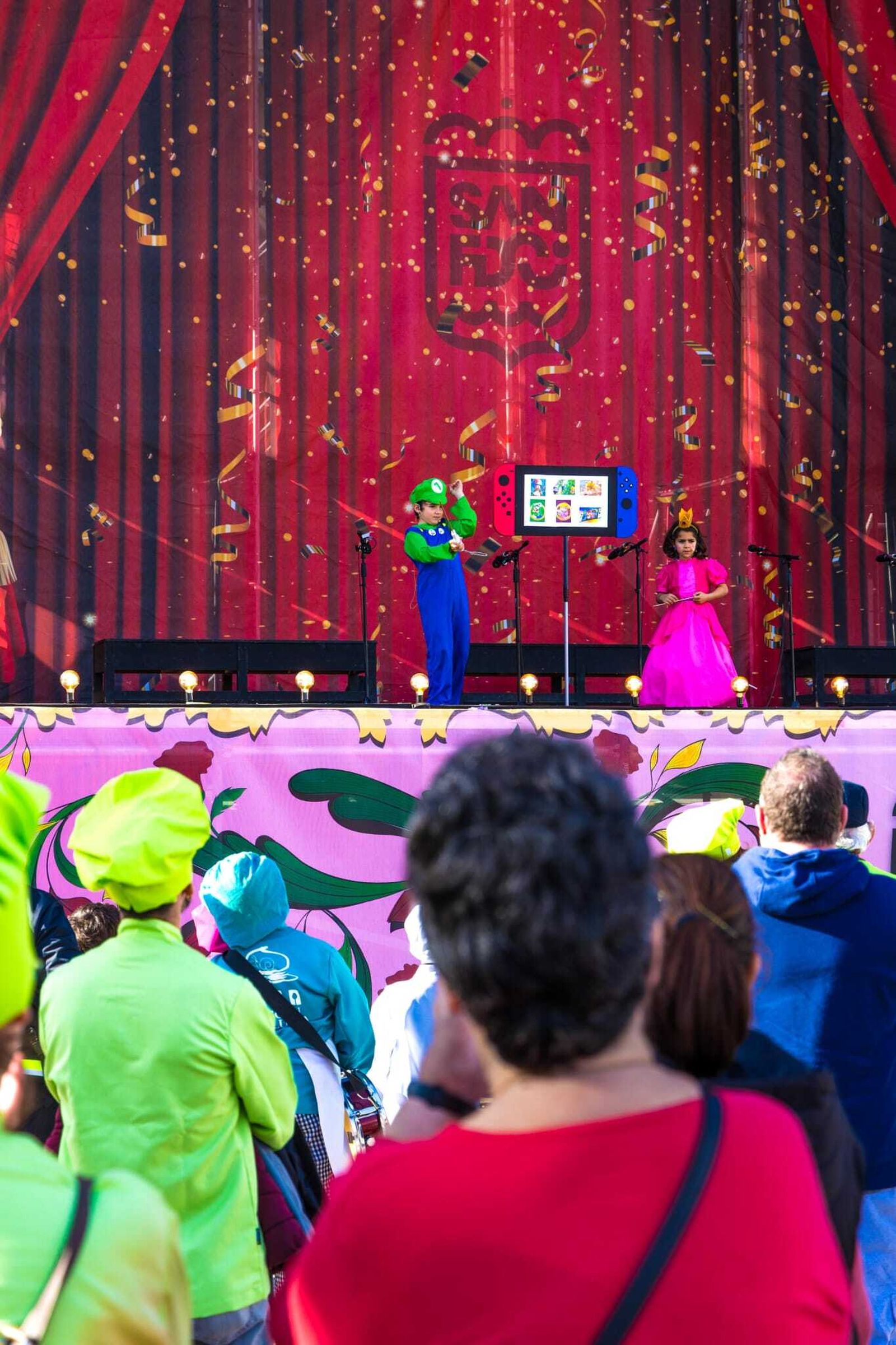 Carnaval para el público infantil en San Fernando, en imágenes