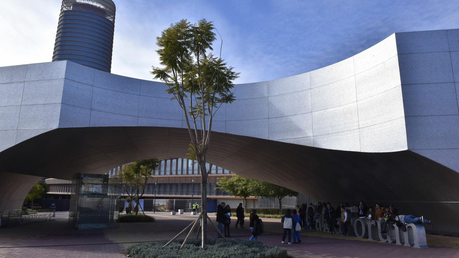 Exterior del Caixaforum Sevilla.