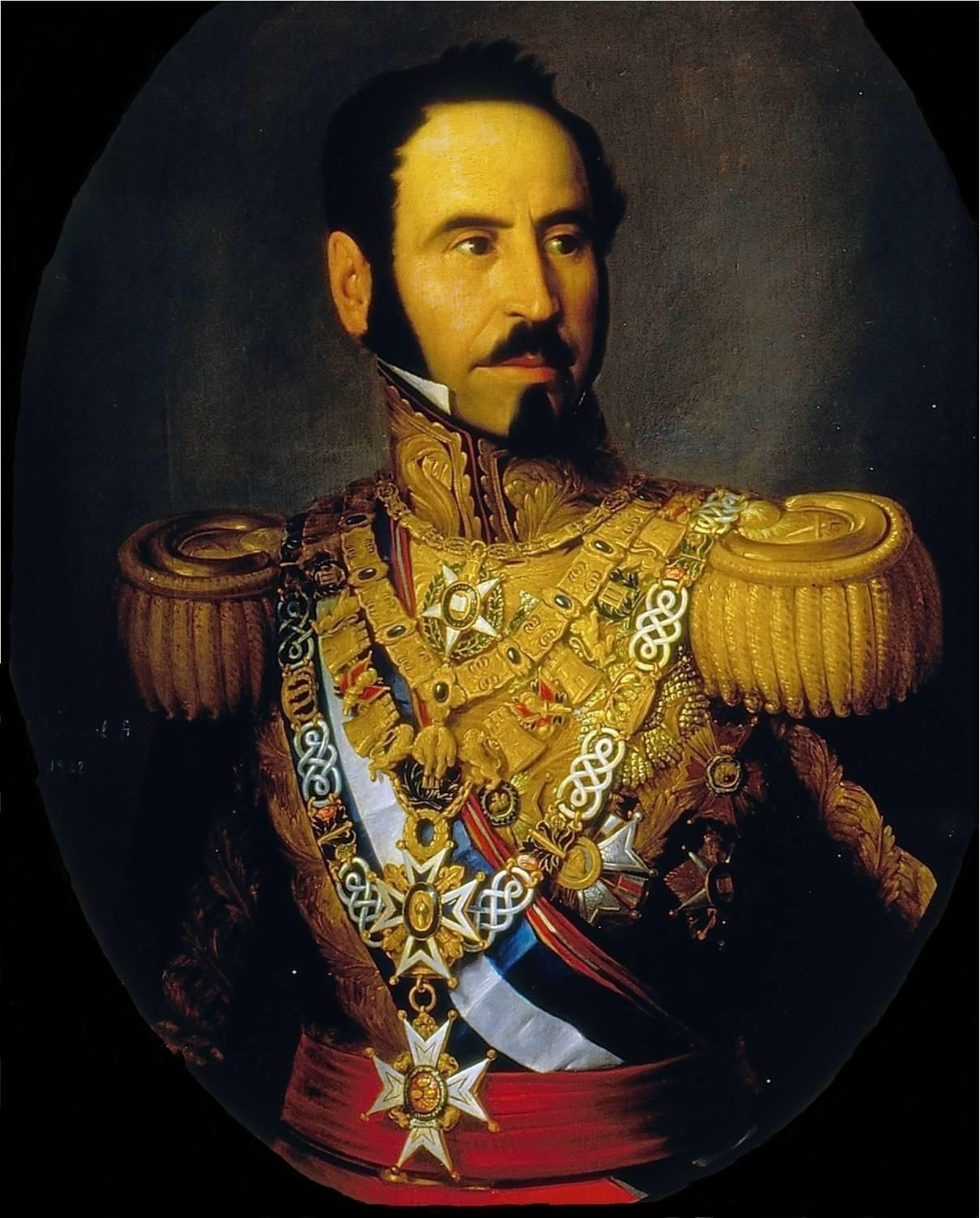 Retrato de Baldomero Espartero.
