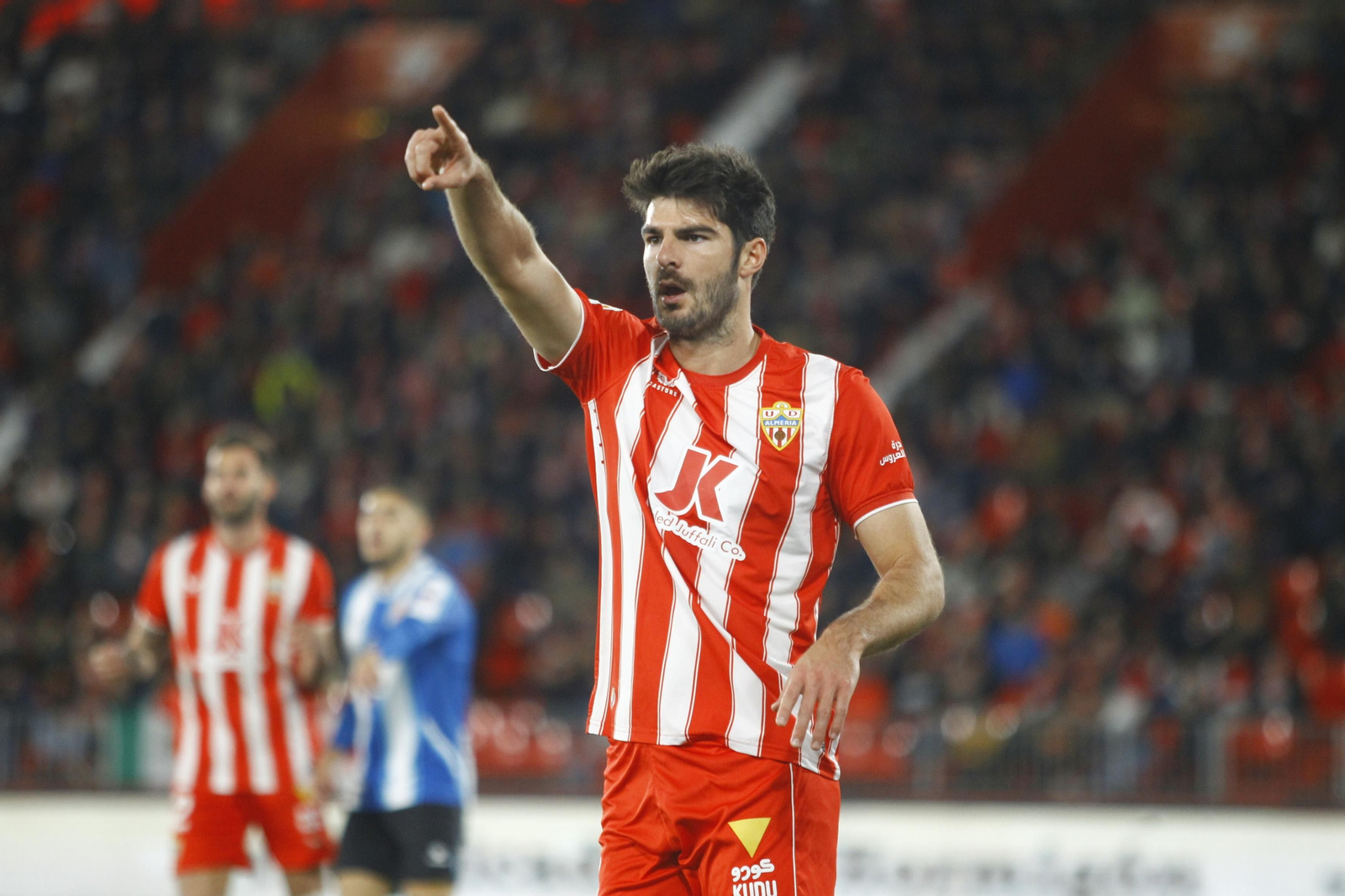 Imágenes del partido U.D. Almería-R.C.D. Espanyol