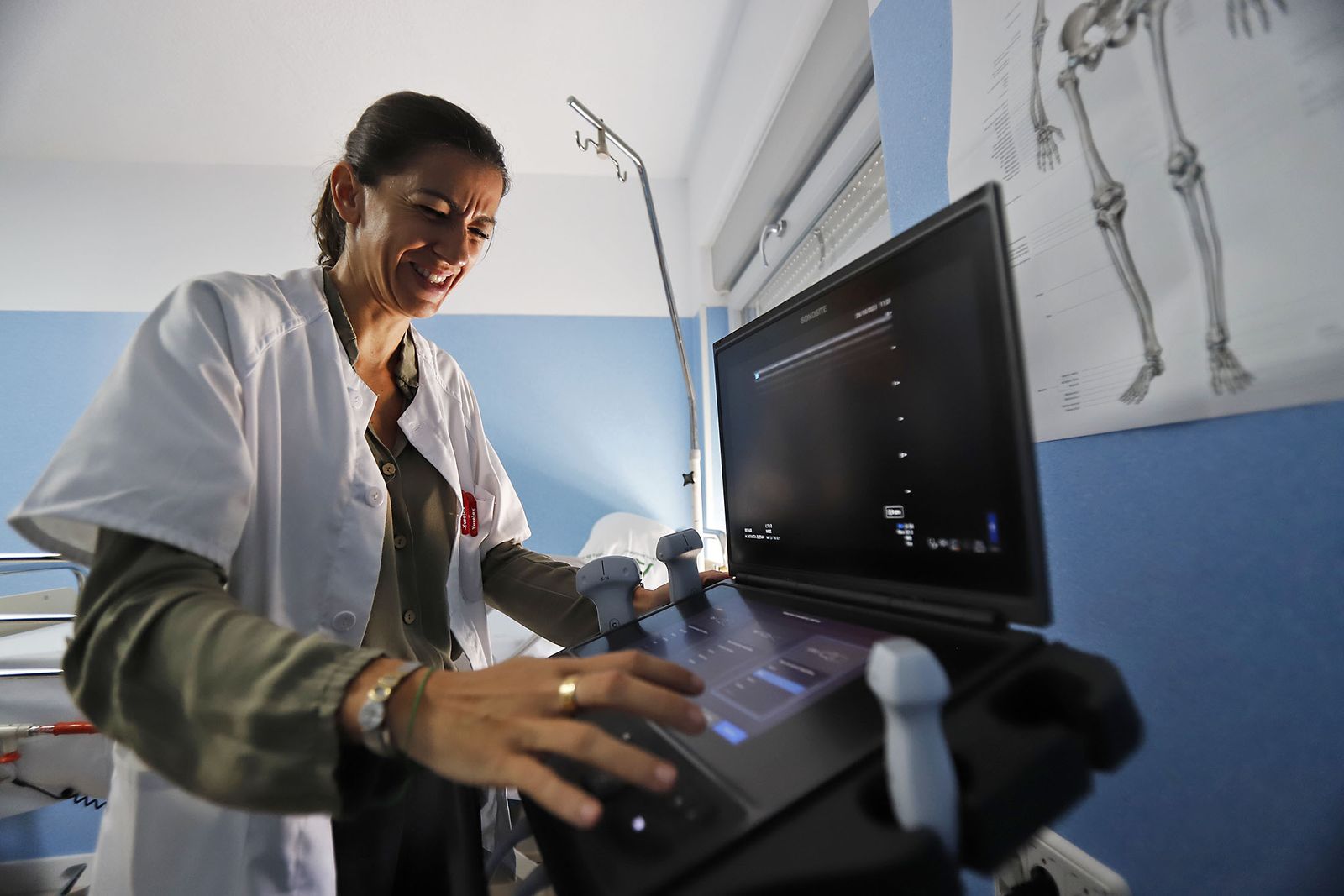 Imágenes del funcionamiento del Hospital de Día del Infanta Elena de Huelva