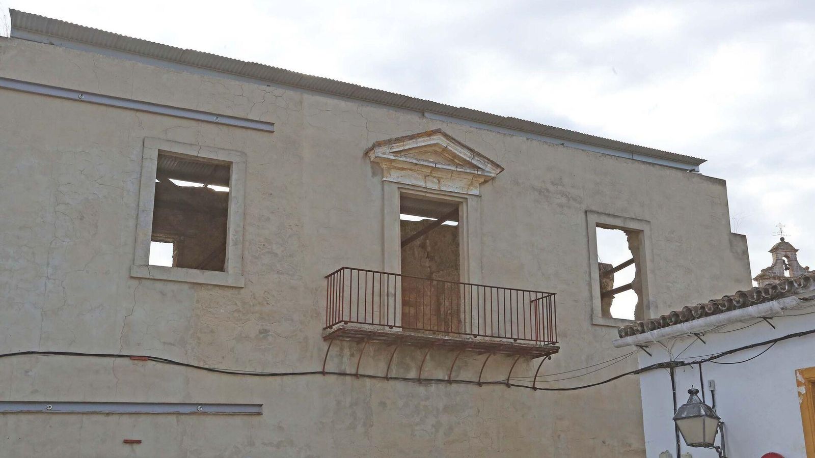 Estado del Palacio de Riquelme de Jerez