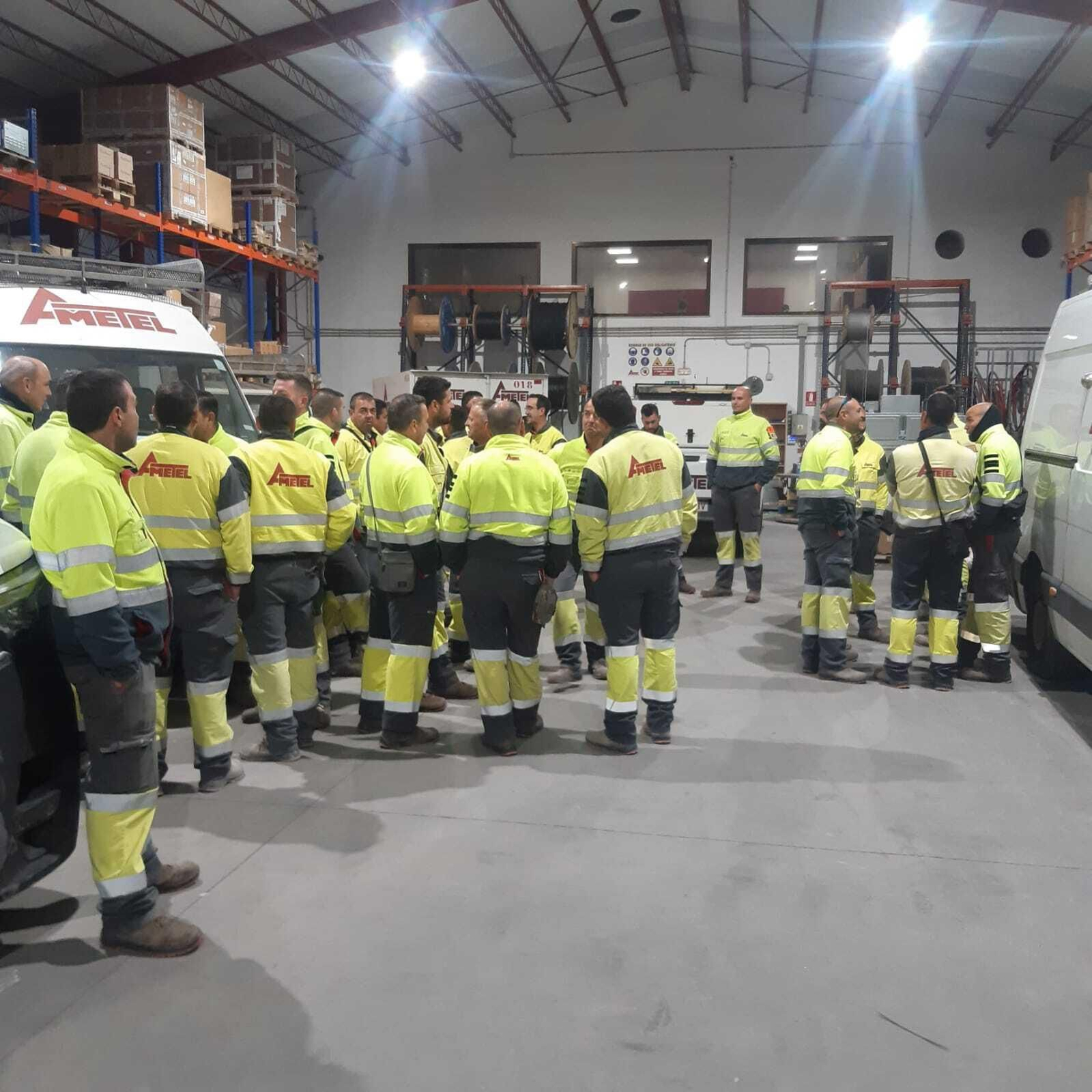 Trabajadores de Ametel