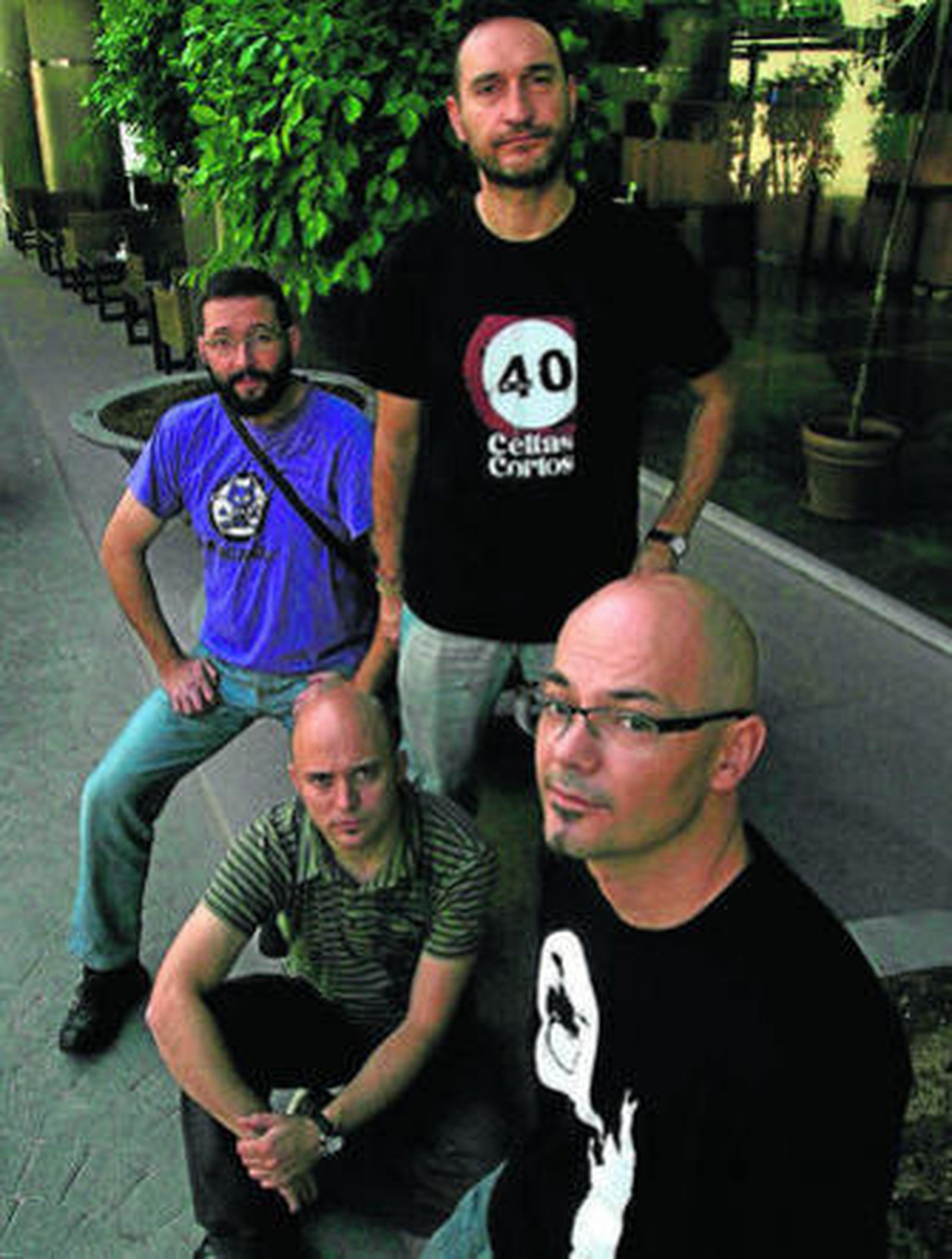 La formación Celtas Cortos.