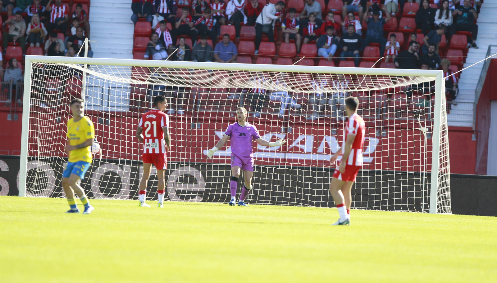 Imágenes del partido U.D. Almería-U.D. Las Palmas