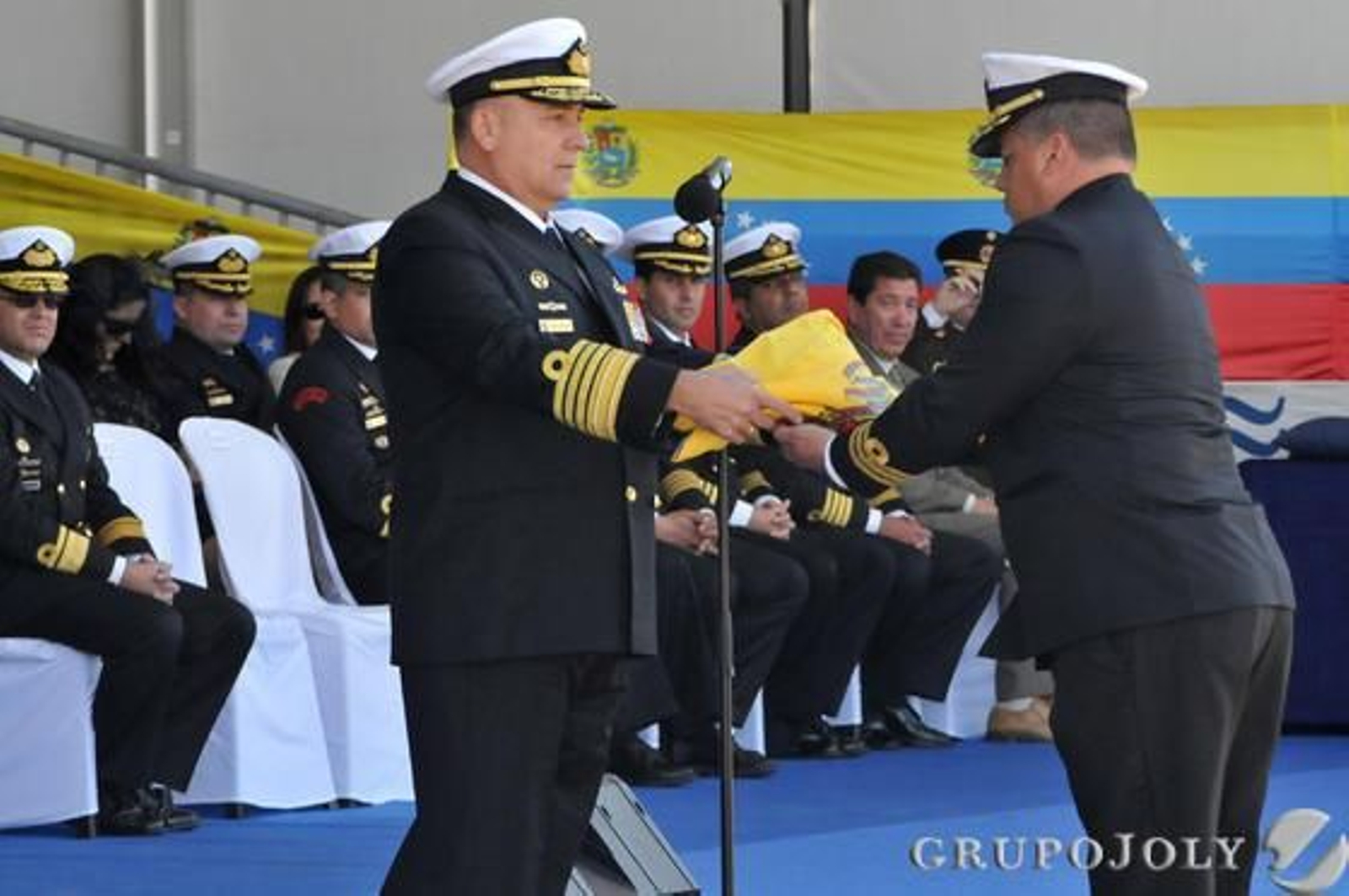 Navantia entrega el ´Kariña´a la armada venezolana. 

Fotos: Javier González
