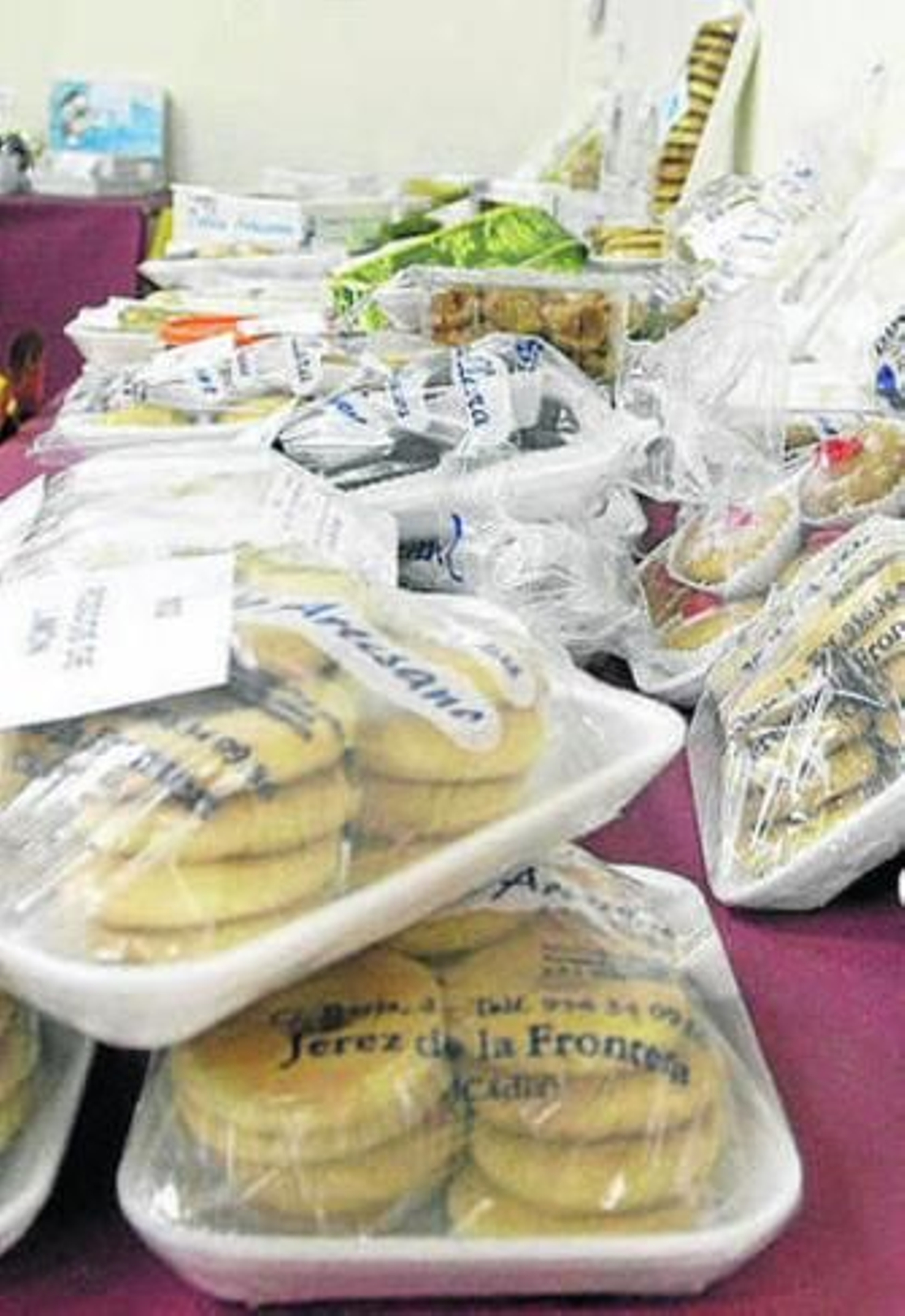 Algunos de los productos.