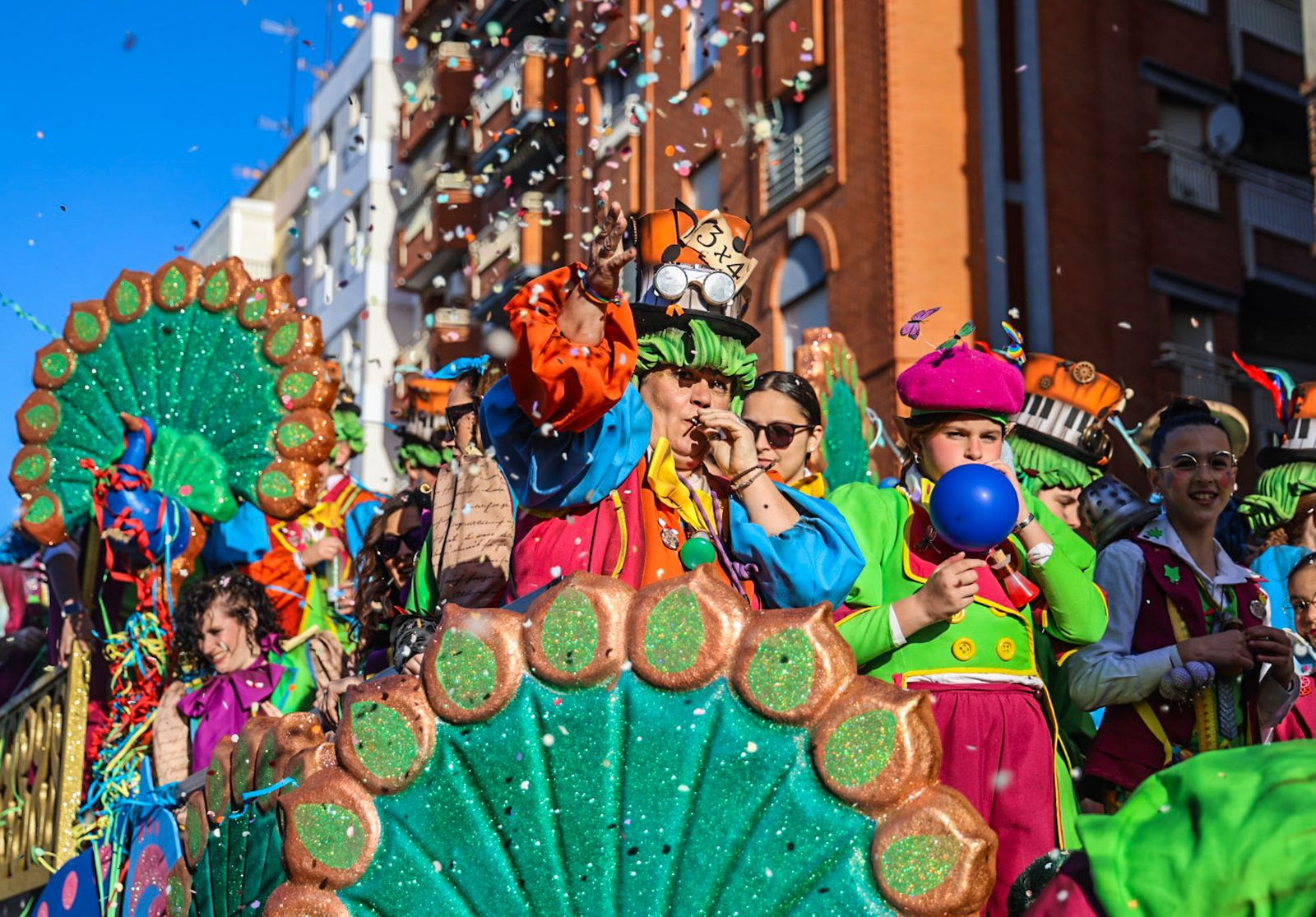 Fotografías de la Cabalgata del Carnaval Colombino 2026