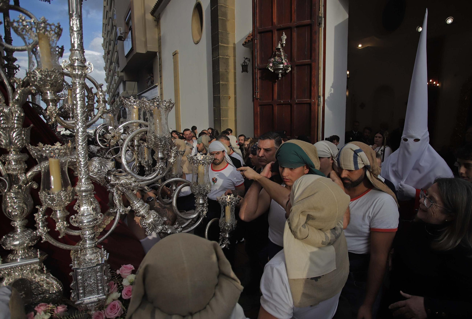 Fotos del Lunes Santo en Algeciras: La Columna