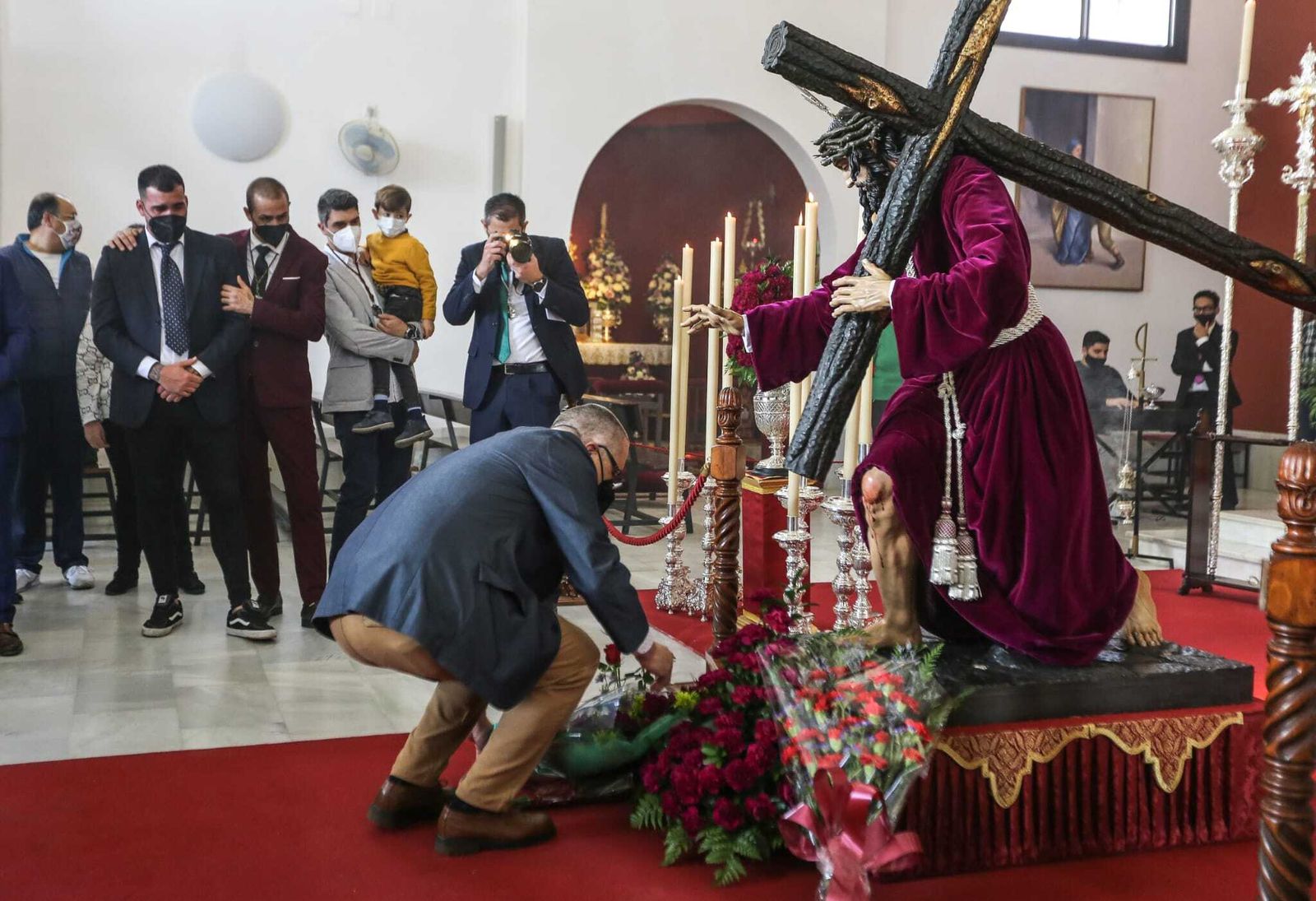 Las imágenes del Jueves Santo en San Fernando