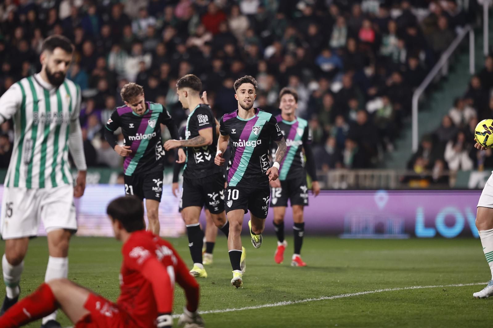 El Córdoba-Málaga CF, en fotos