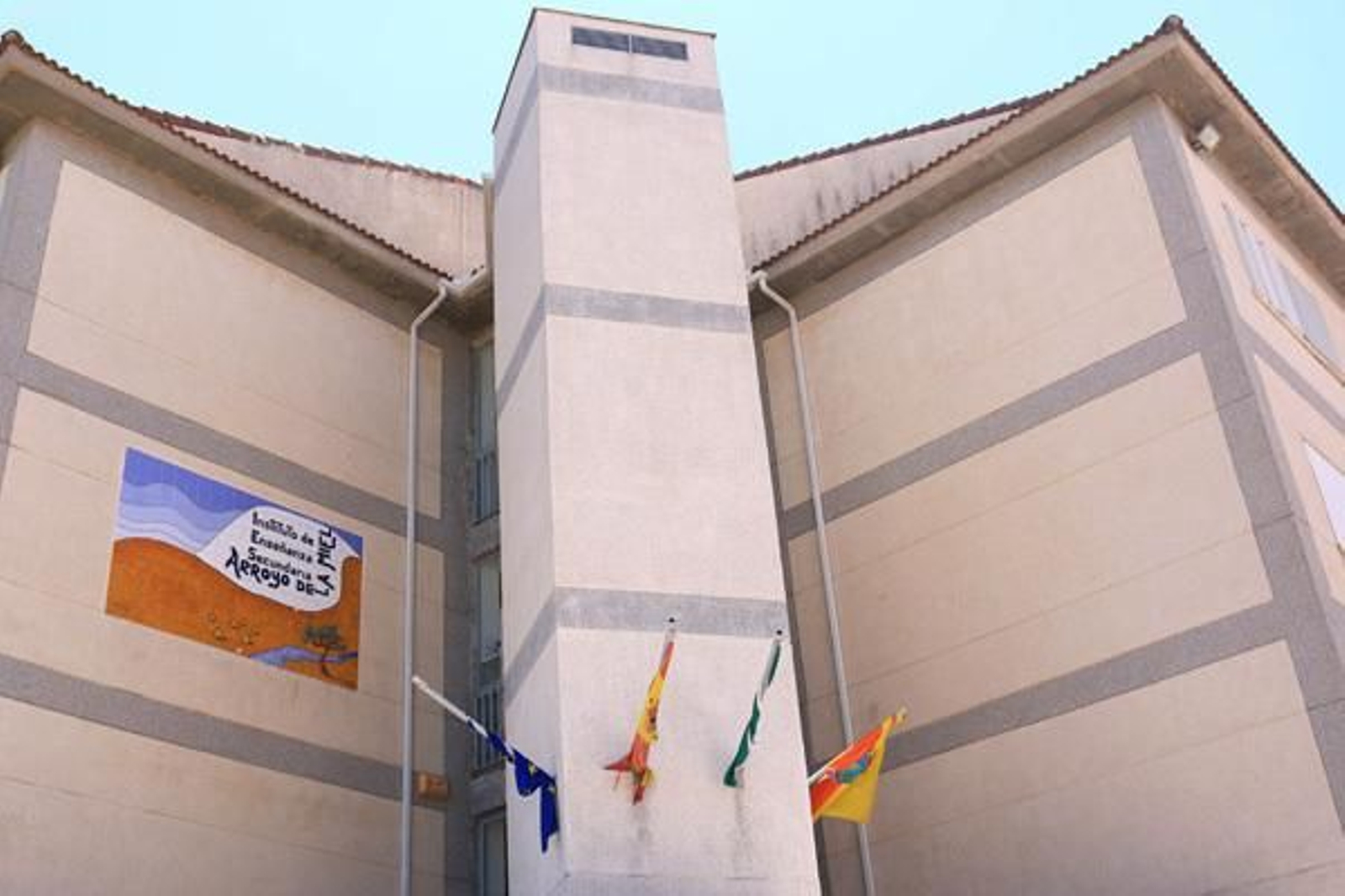 El instituto Arroyo de la Miel, en Benalmádena.