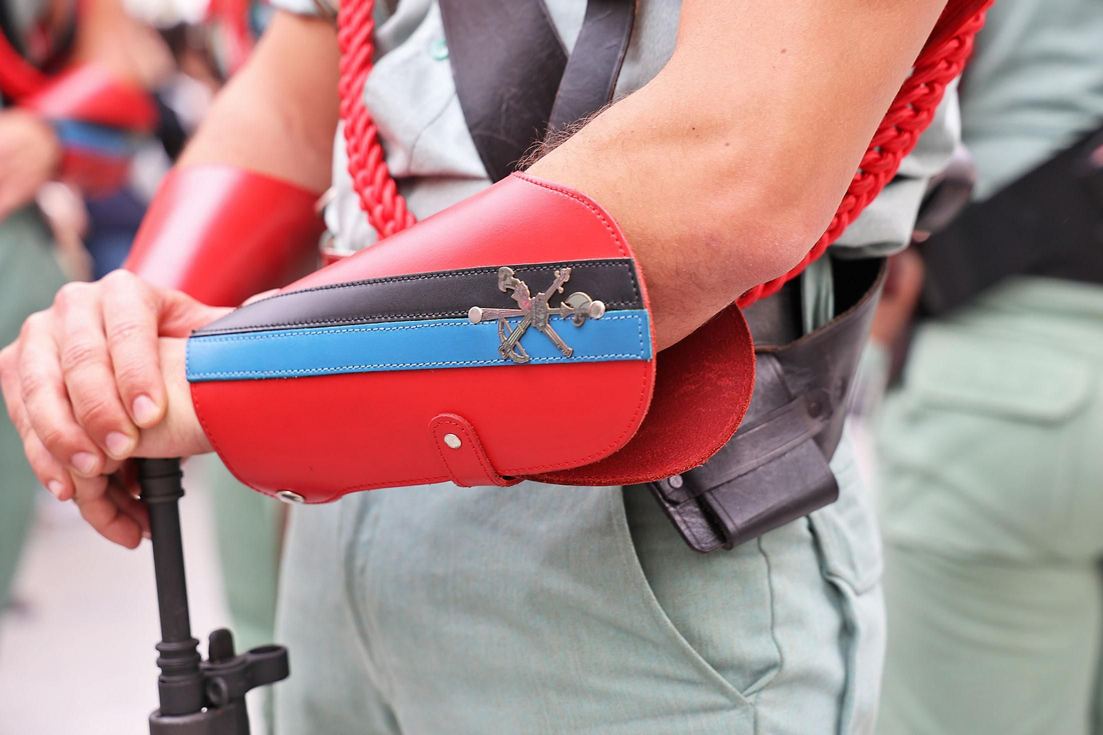Las mejores imágenes del Sábado de Pasión en Huelva: La Legión con el Cristo de la Vera+Cruz