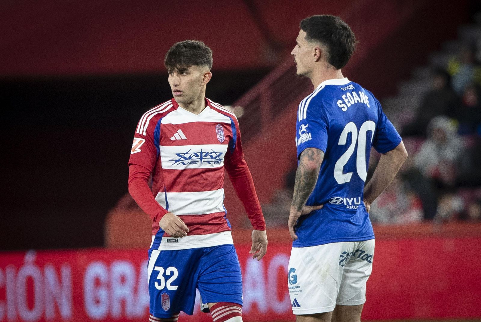 Las mejores imágenes de la victoria del Granada ante el Oviedo