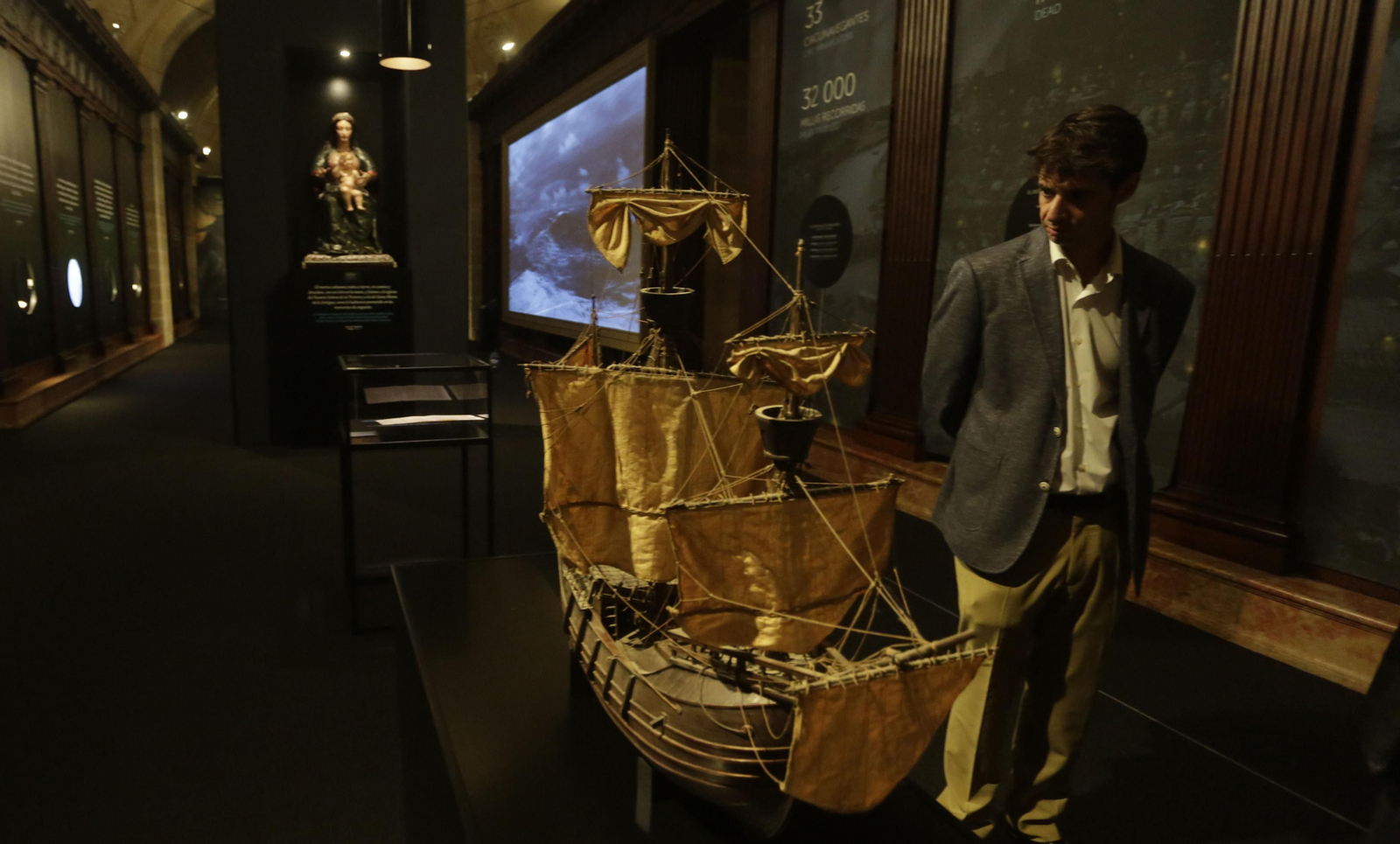 Exposición 'El Viaje más largo' en el Archivo de Indias