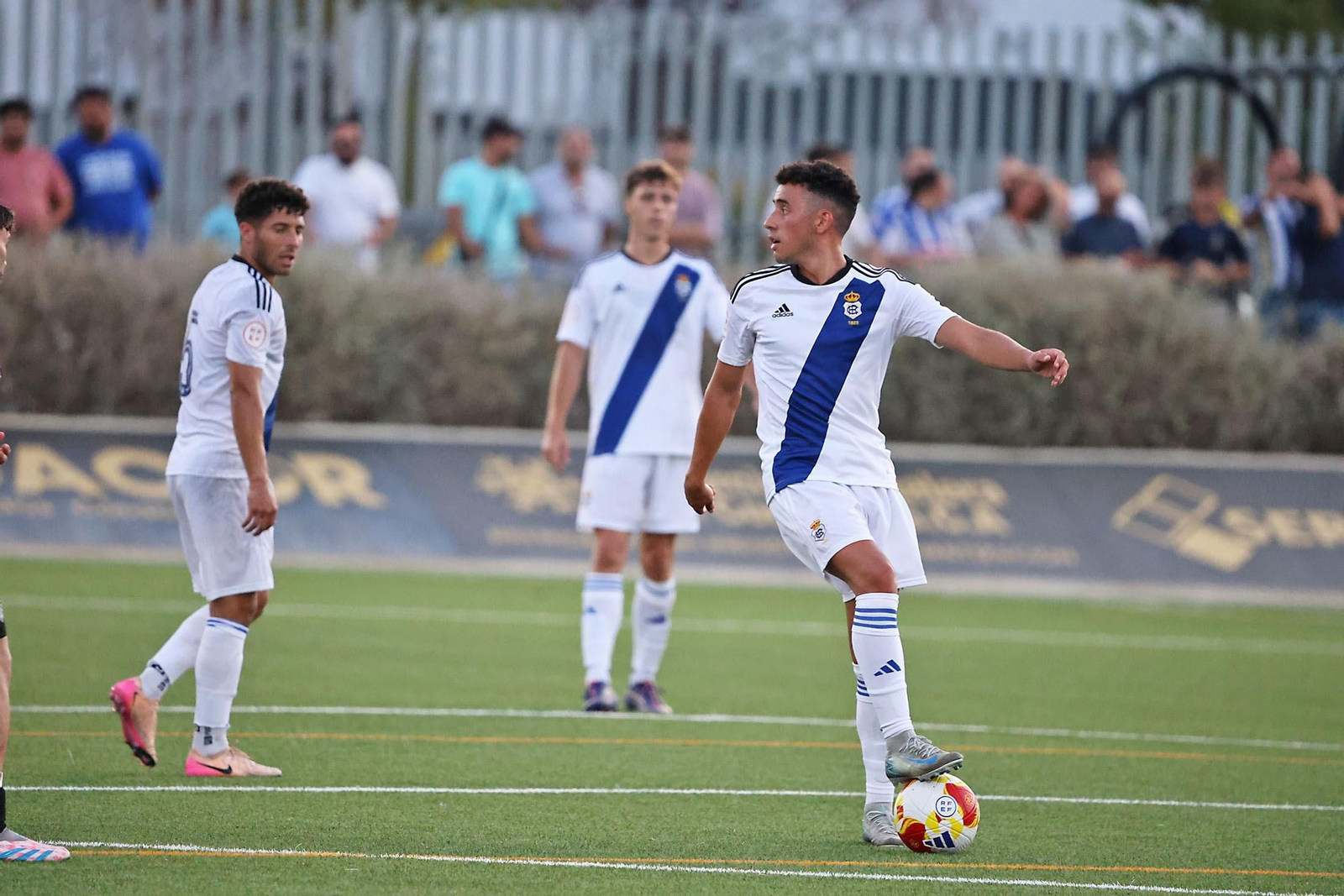 Juan Almeida, durante el partido de pretemporada en Lamiya.