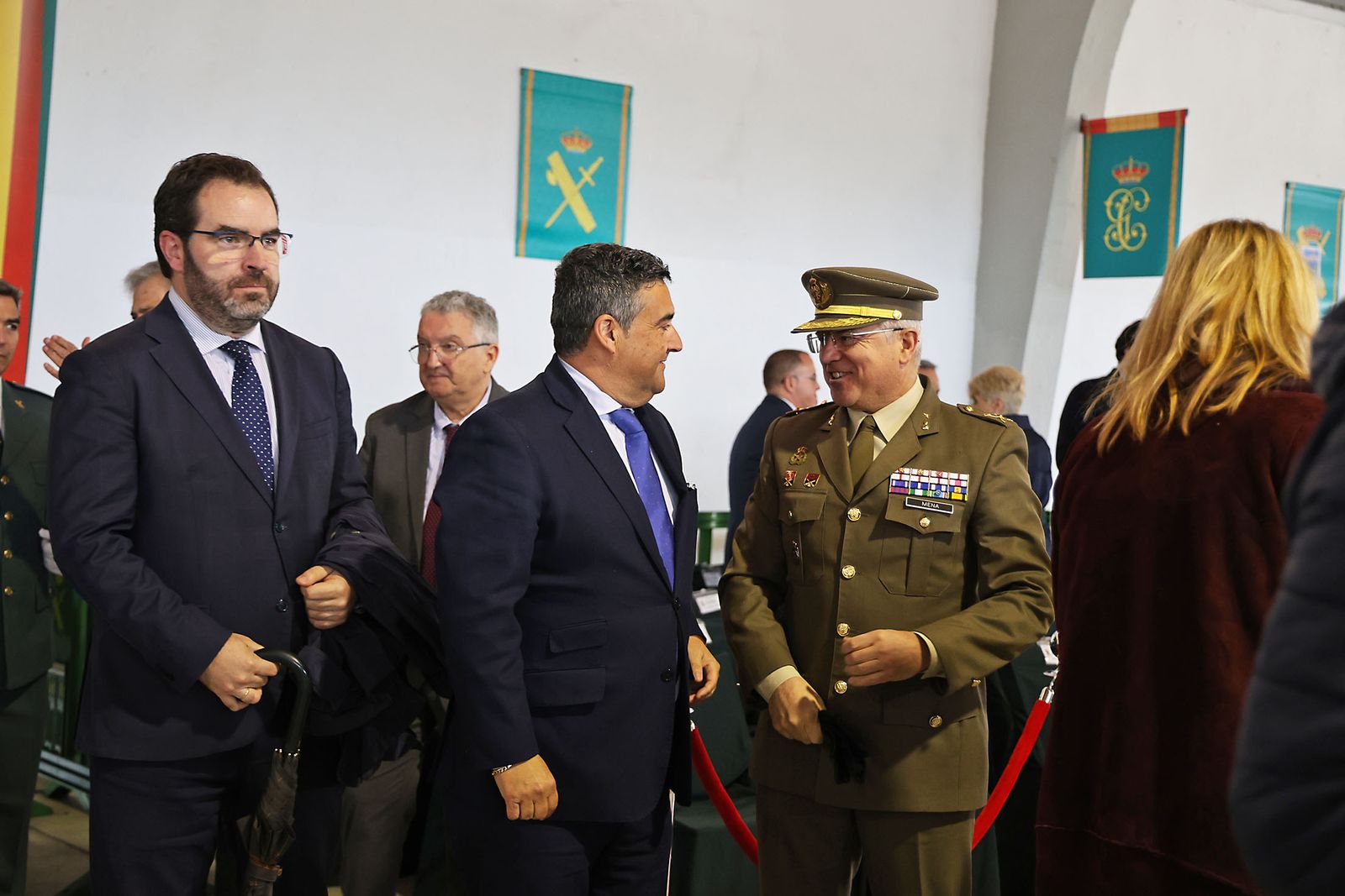 Imágenes de la jura del cargo de Julio Serrano Checa como Jefe de la Comandancia de la Guardia Civil de Huelva