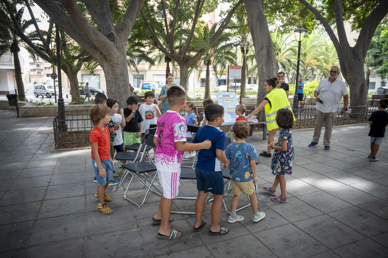 Las mejores fotos de los juegos infantiles en la Feria de Almería