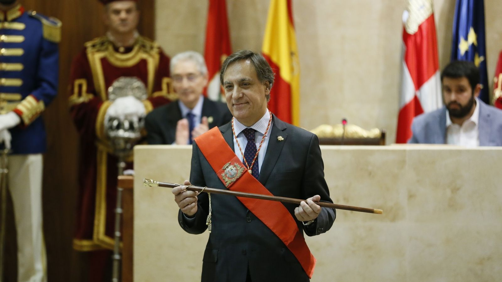 Carlos García Carbayo, alcalde de Salamanca.