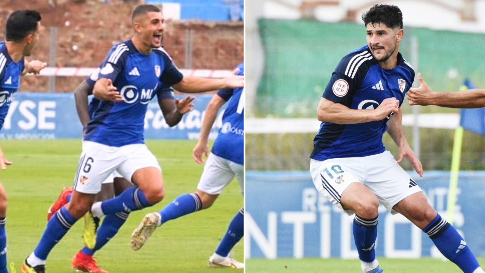 Fran Rivera, a la izquierda, y Lado, a la derecha.